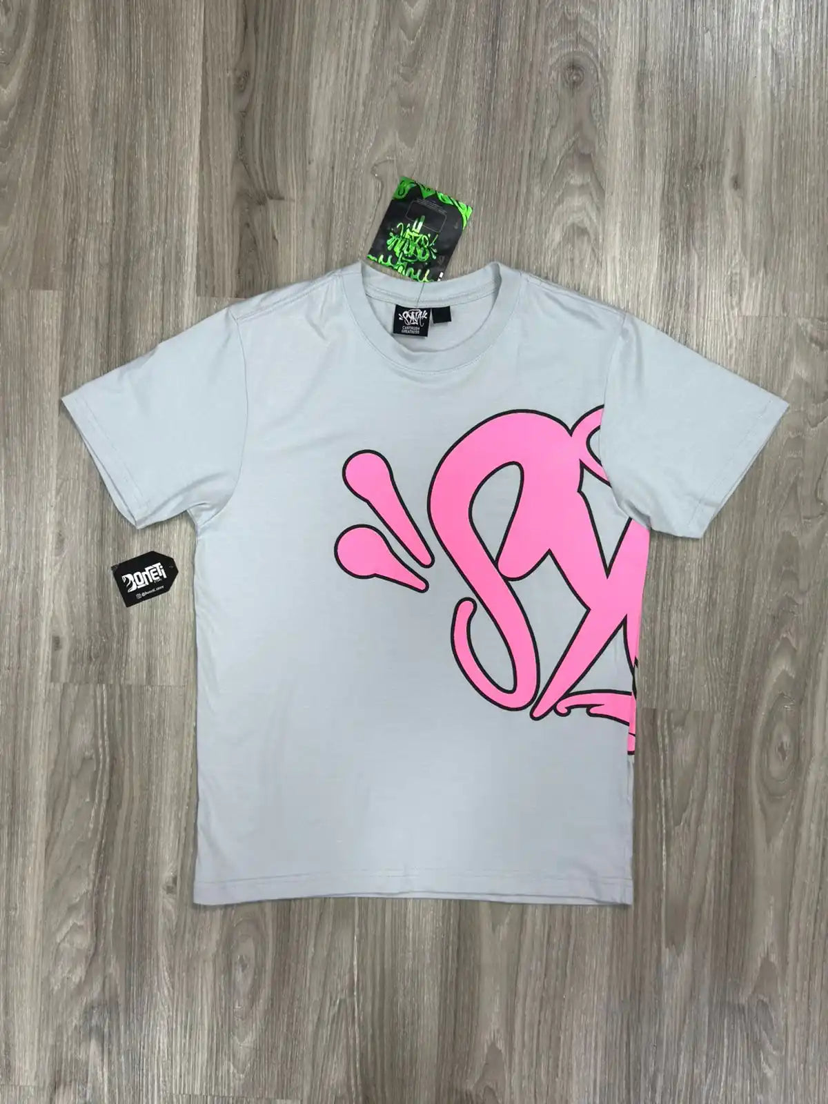 CAMISETA SYNA WORLD LOGO - GREY PINK