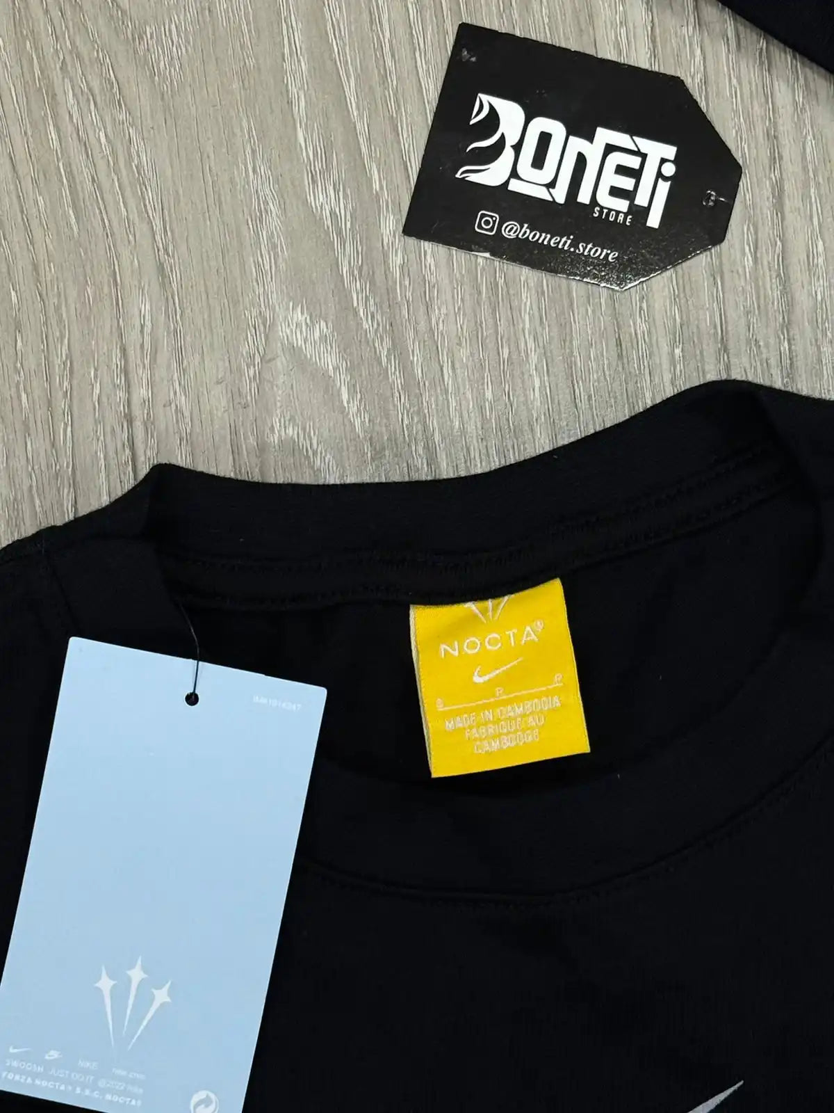 CAMISETA OVERSIZED NK X FORZA NOCTA - PRETA