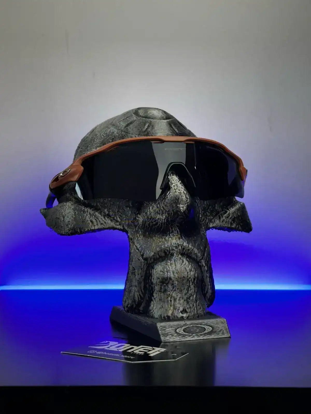 ÓCULOS OAK X PIET RADAR MARROM LENTE PRETA - 09