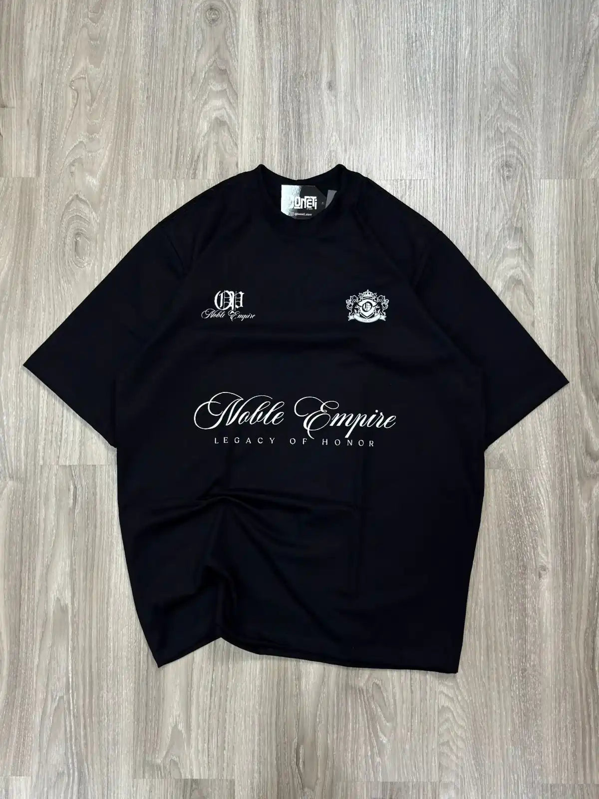 CAMISETA OVERSIZED OPLAN LEGACY - PRETA