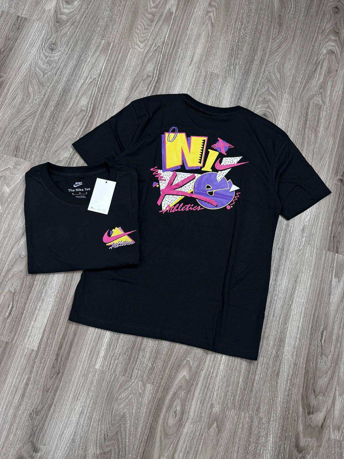 CAMISETA NK ATHLETICS - PRETO