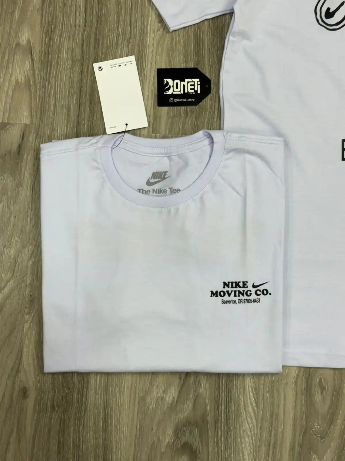 CAMISETA NK MOVING CO - BRANCA