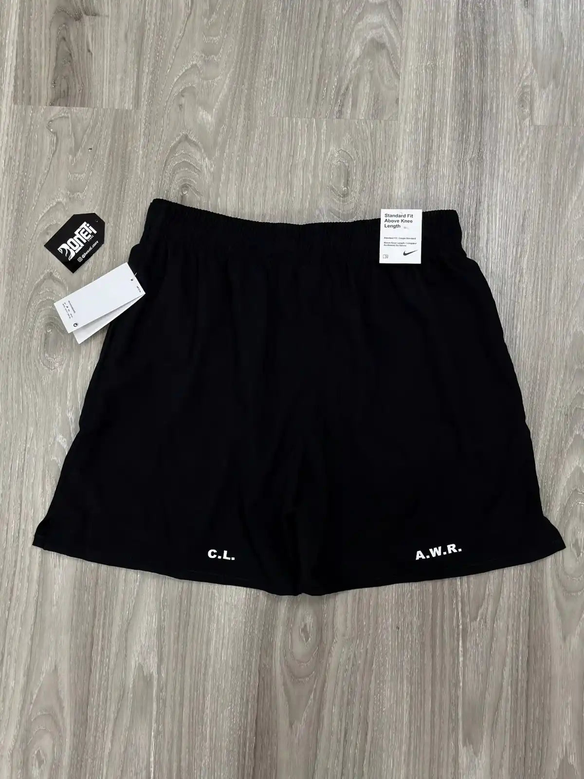 SHORTS TACTEL NK X NOCTA MINI SWOOSH - PRETO