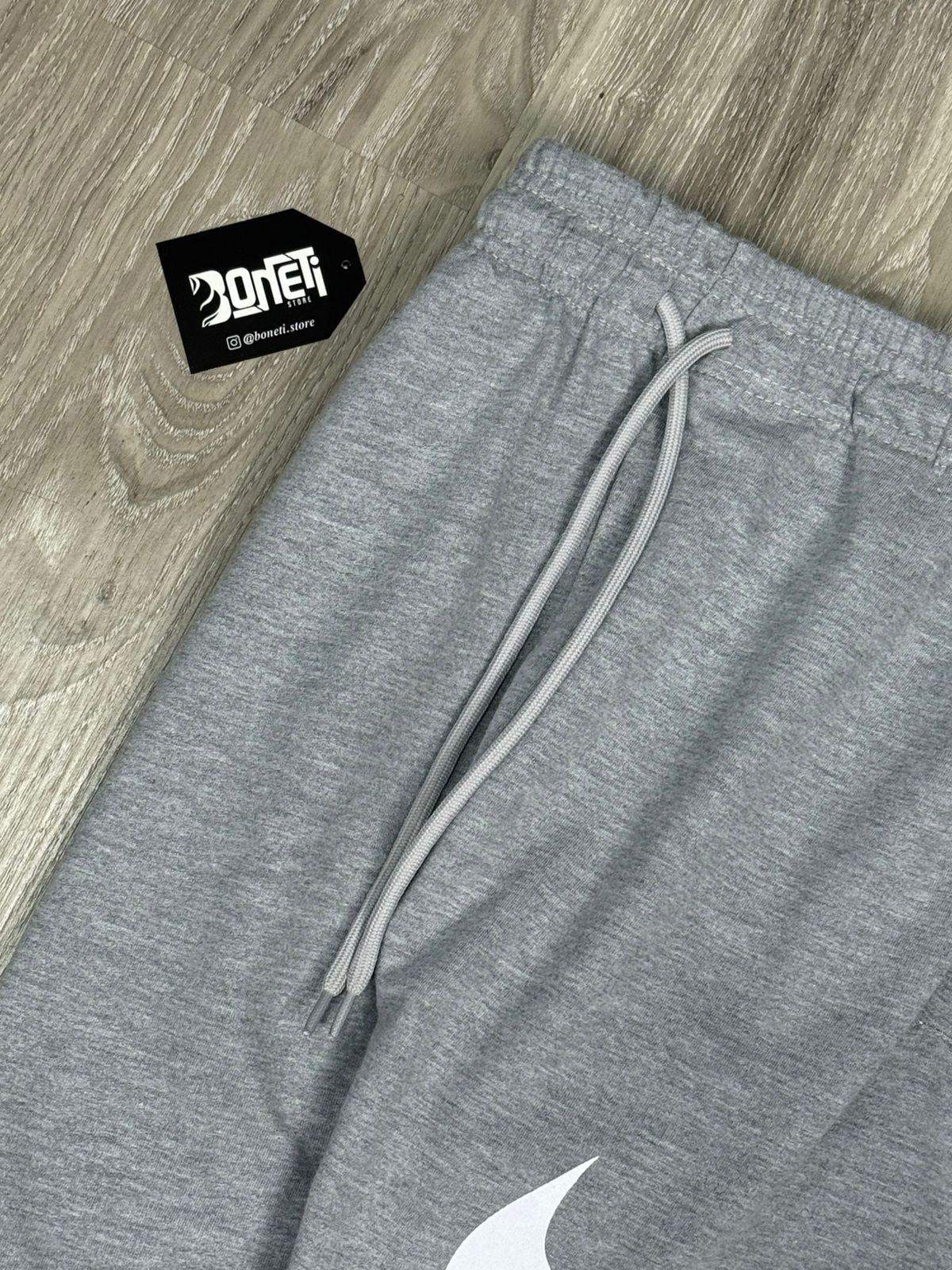 SHORTS MOLETOM NK BIG SWOOSH - CINZA
