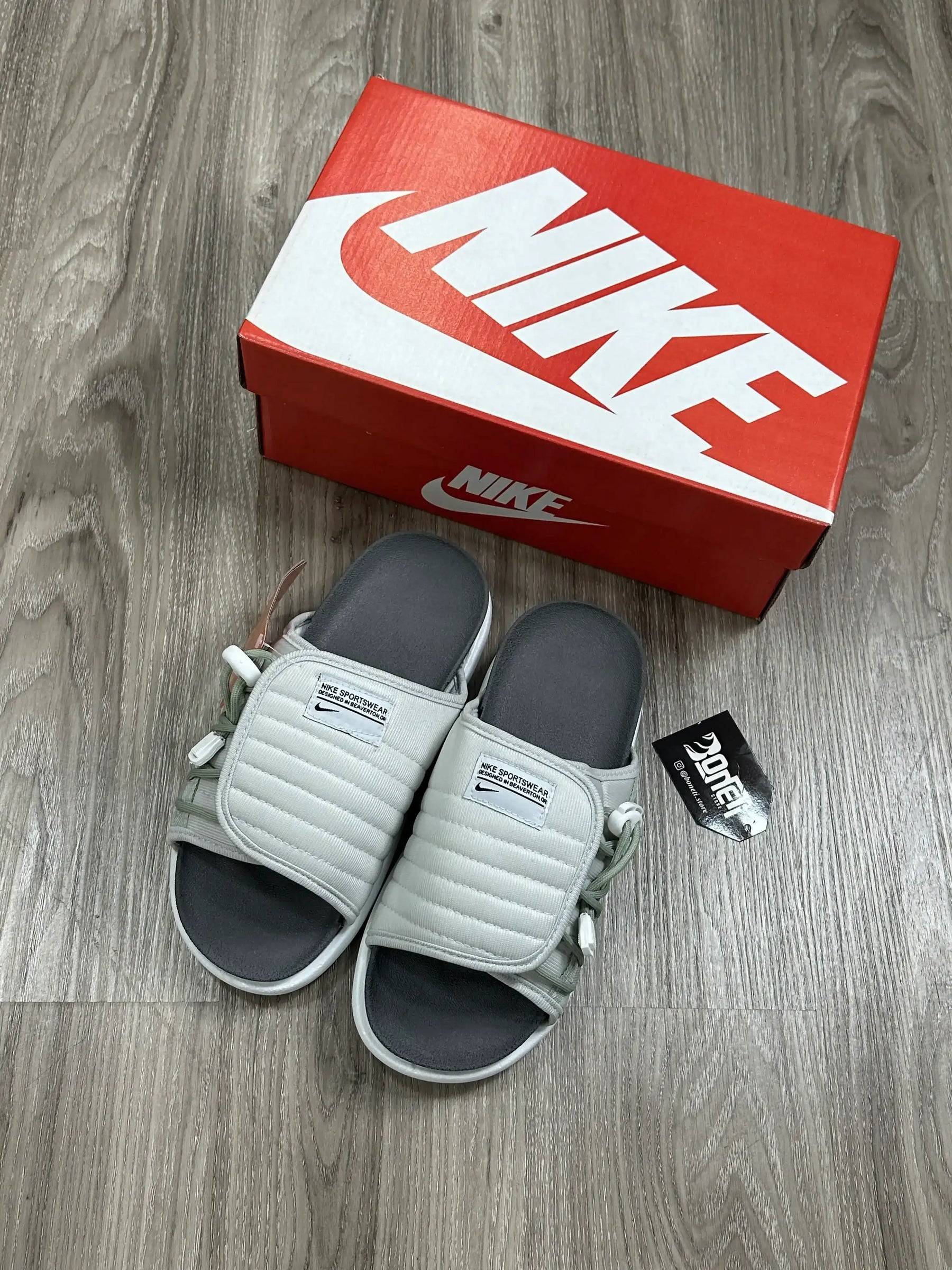 CHINELO SLIDE NK ASUNA 2.0 - CINZA