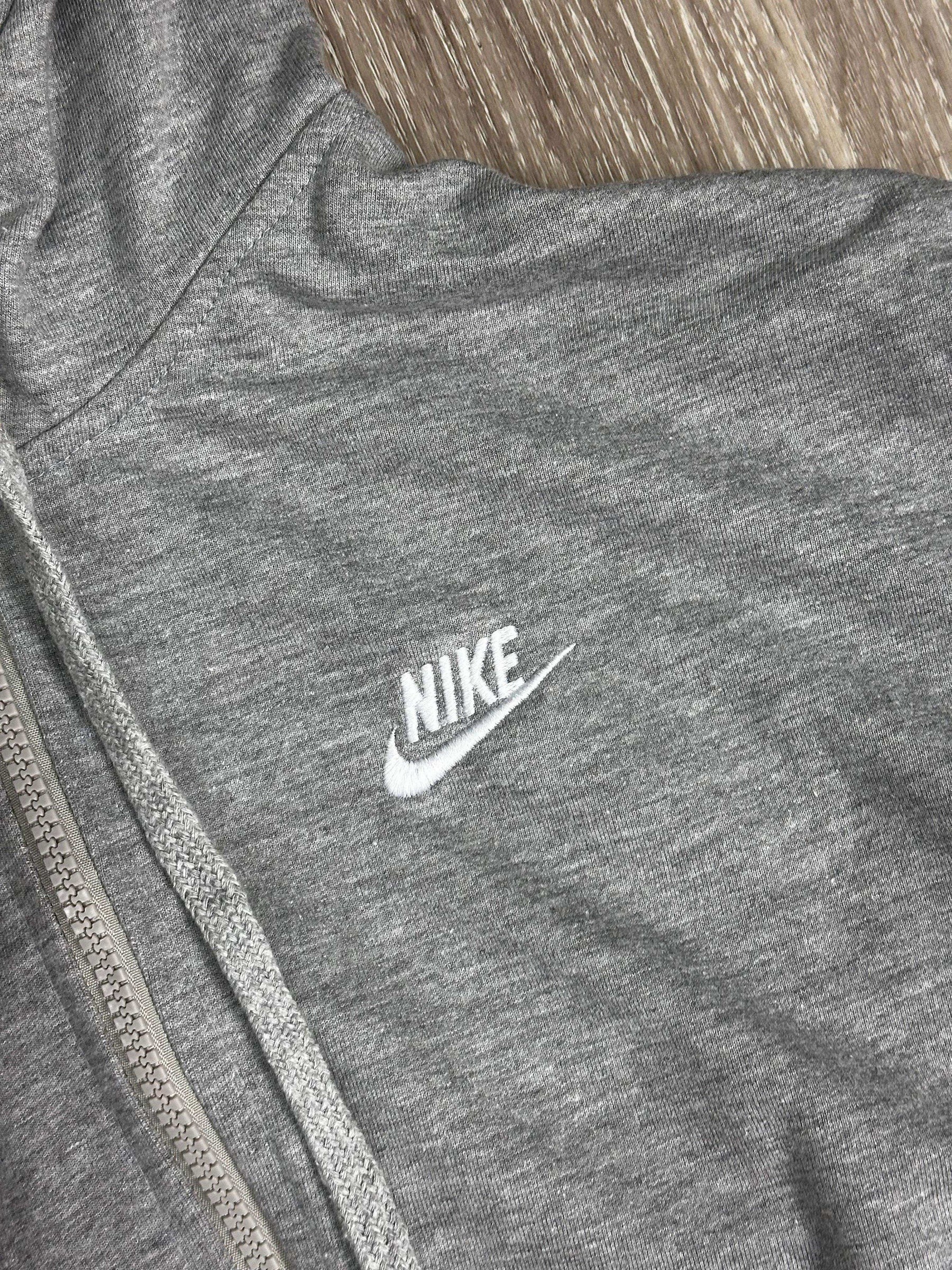 MOLETOM C/ ZÍPER NK CLUB - CINZA