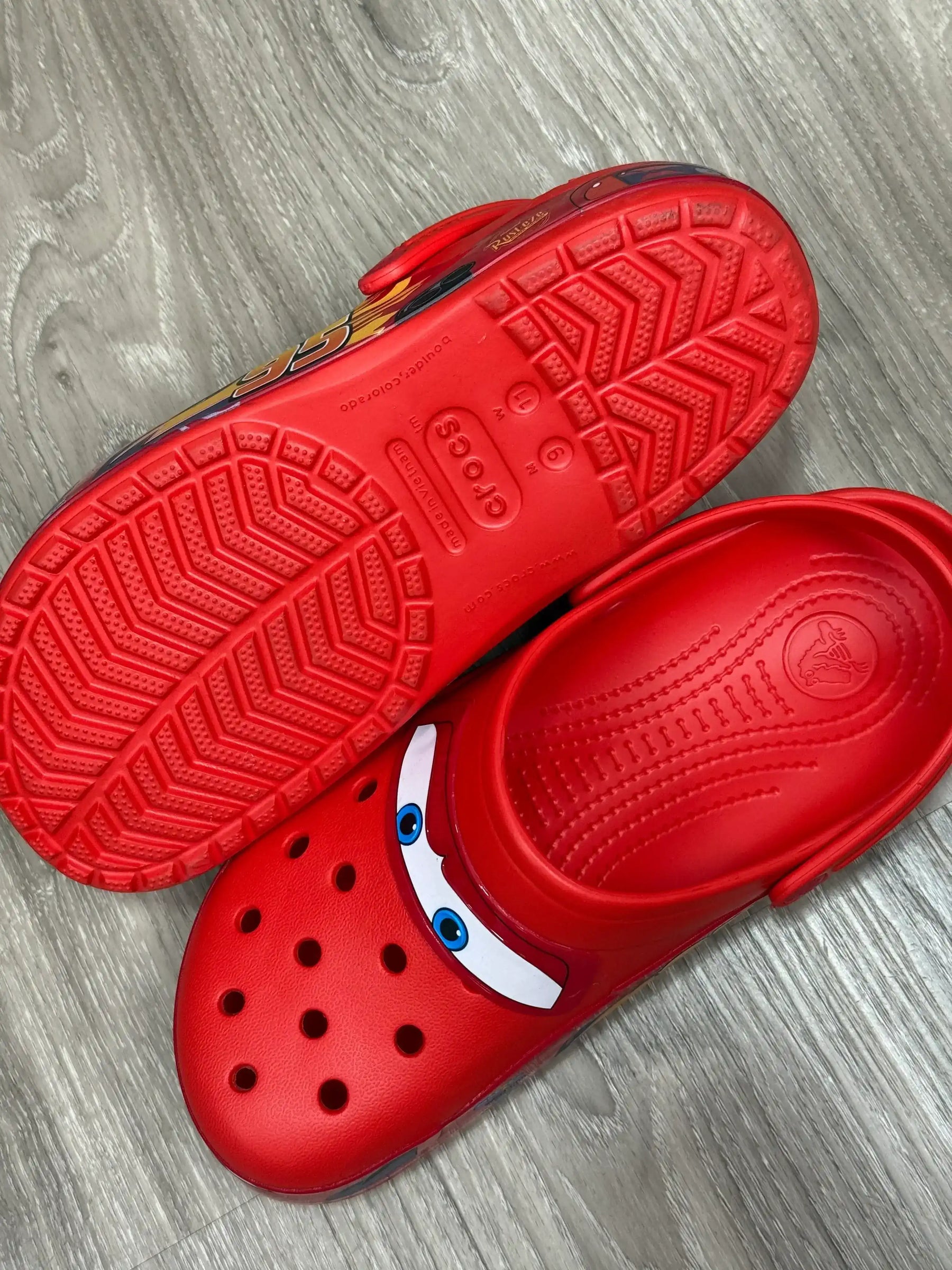 Sandália Relâmpago Mcqueen Carros