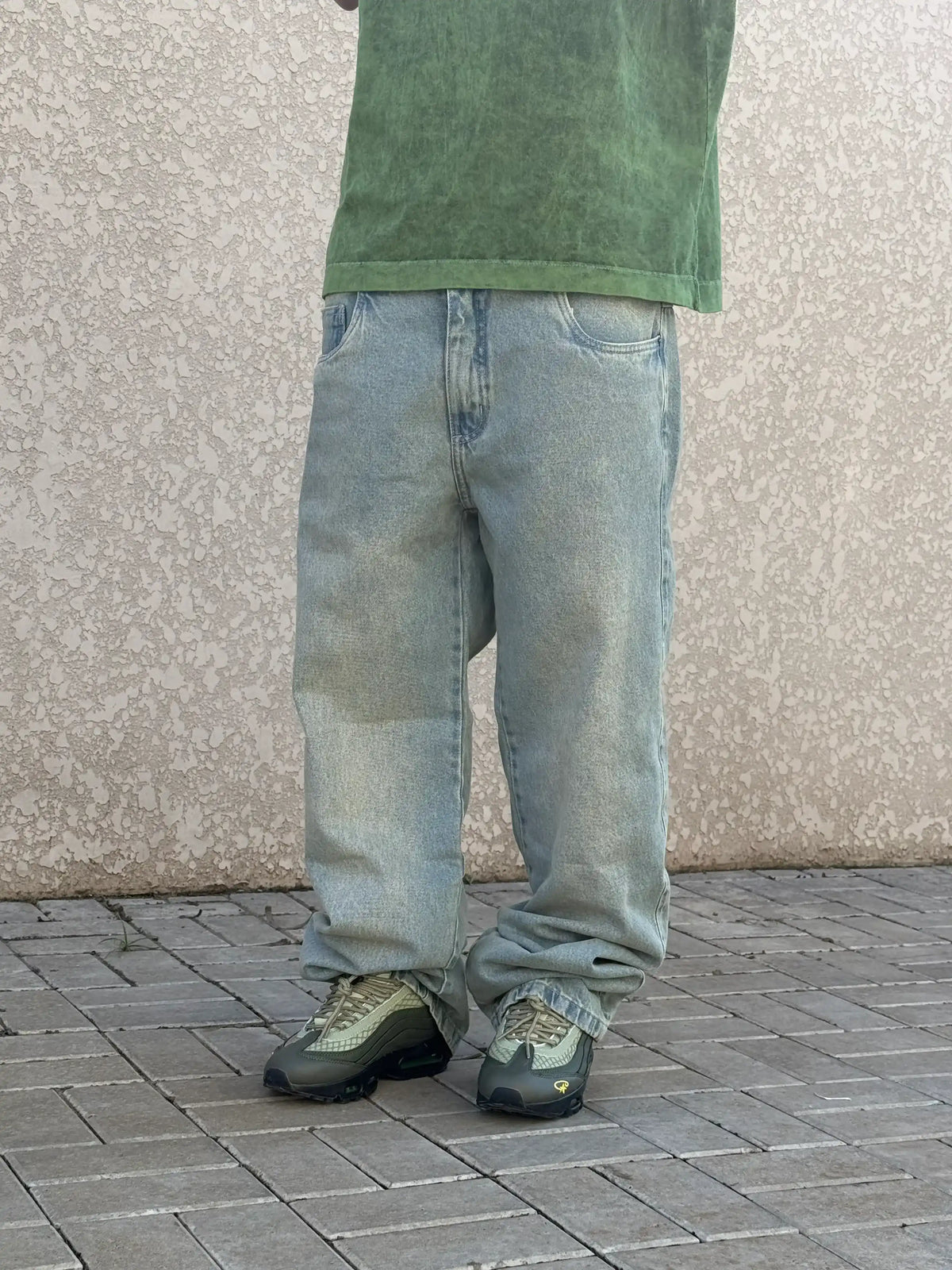 CALÇA JEANS RETA VINTAGE - 7582