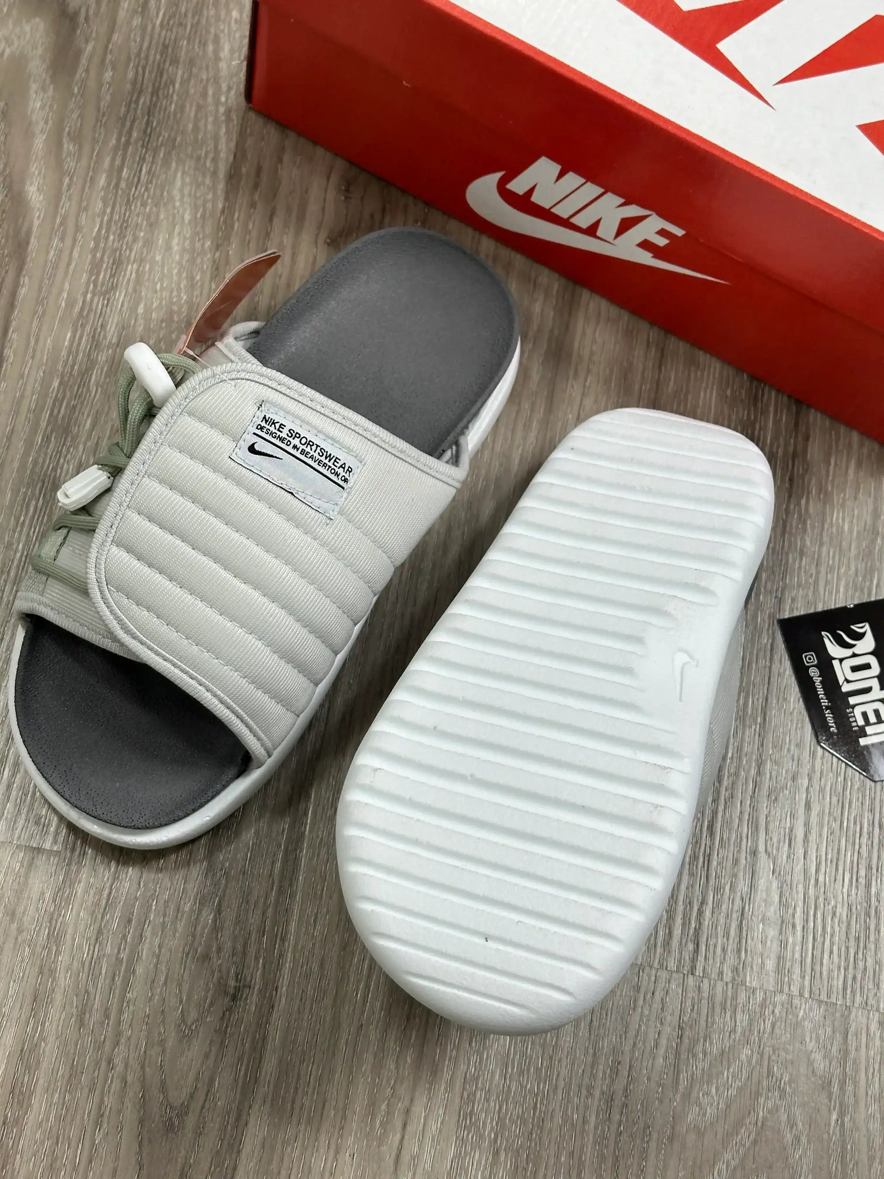 CHINELO SLIDE NK ASUNA 2.0 - CINZA