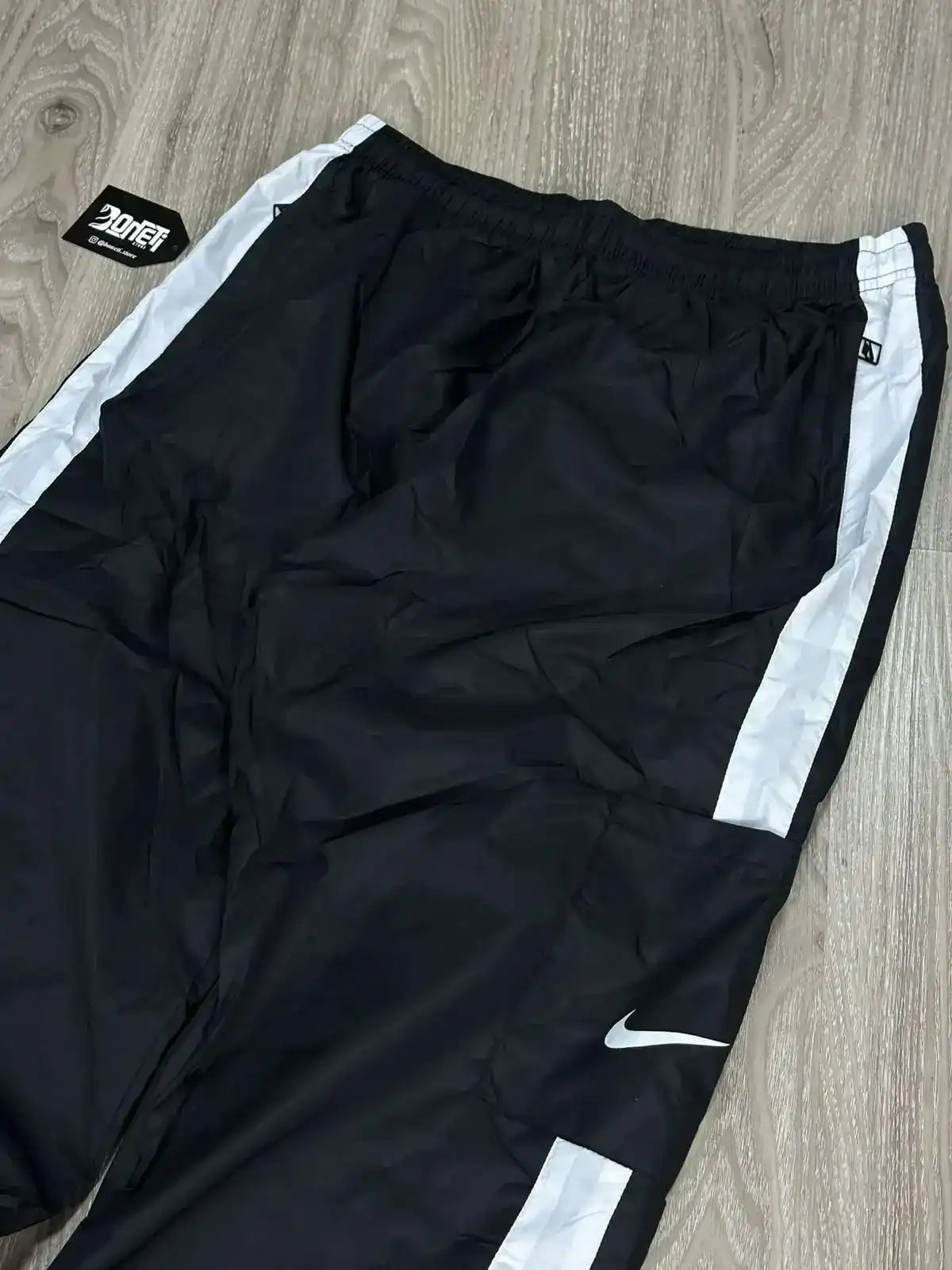 CALÇA TACTEL NK IMPERMEÁVEL - PRETA/BRANCA