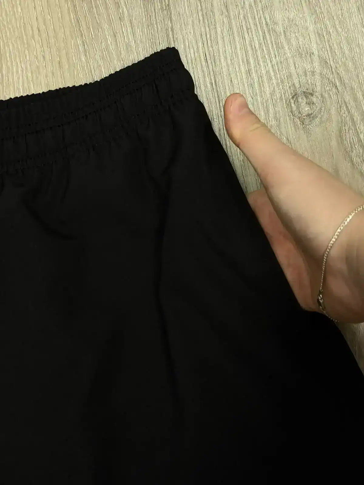 SHORTS TACTEL NK CLUB BORDADO - PRETO