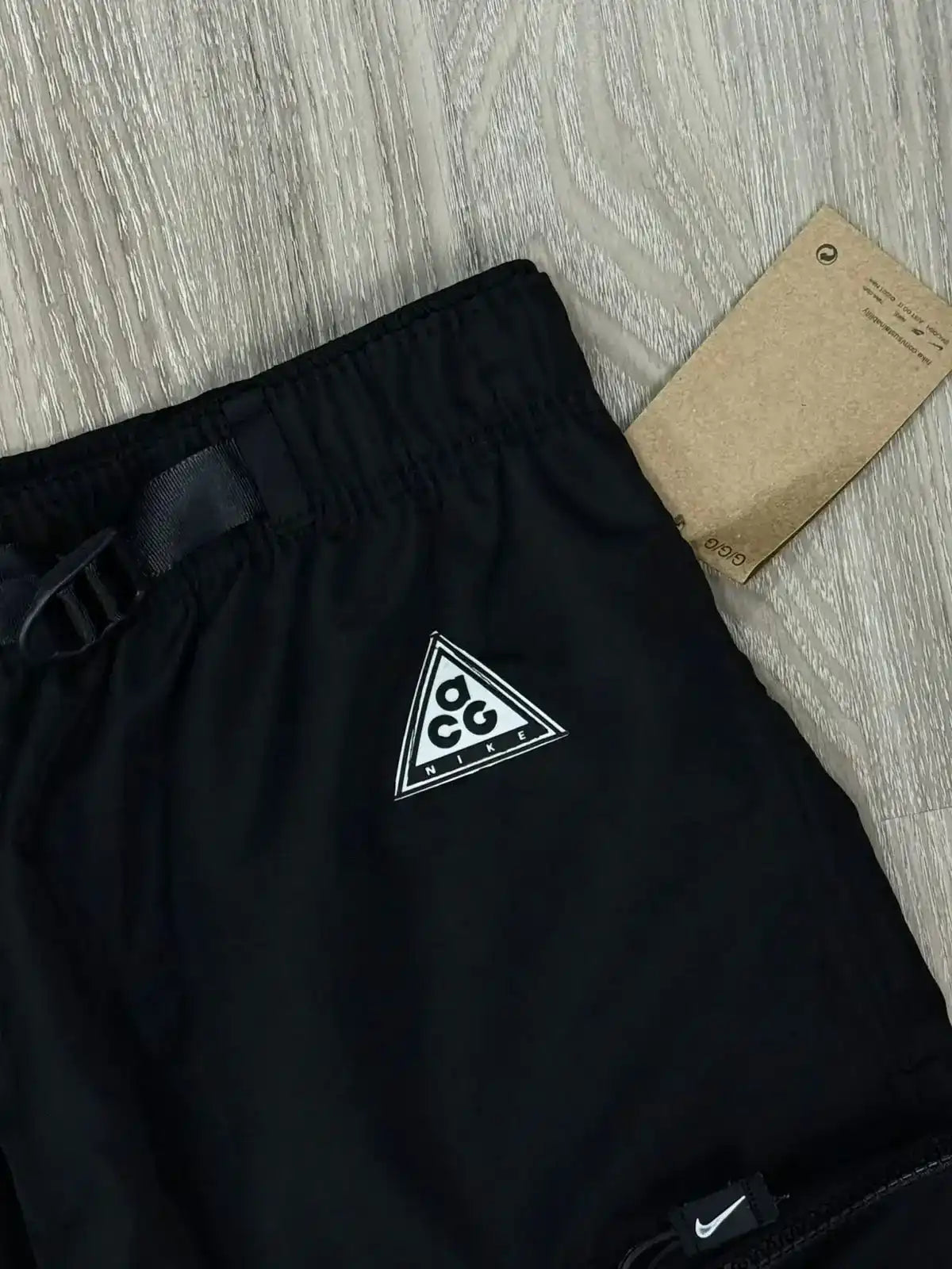 SHORTS TACTEL CARGO NK ACG - PRETO