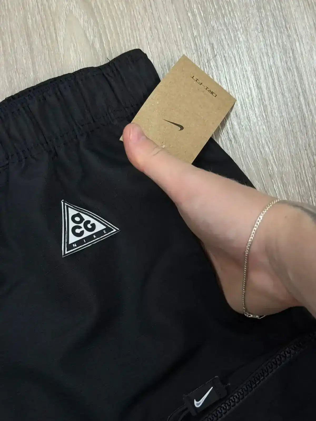 SHORTS TACTEL CARGO NK ACG - PRETO