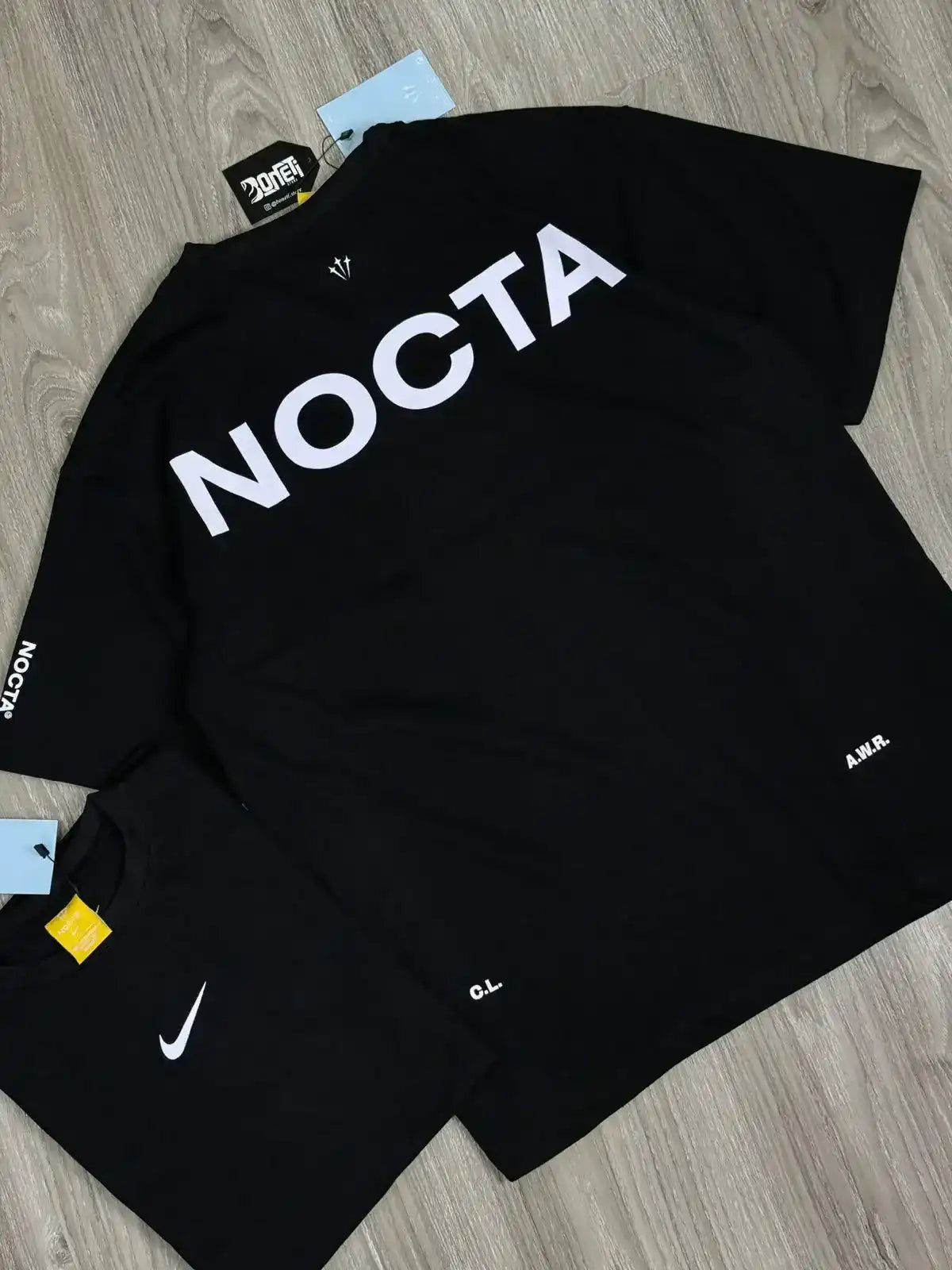 CAMISETA OVERSIZED NK X NOCTA ALWAYS - PRETO