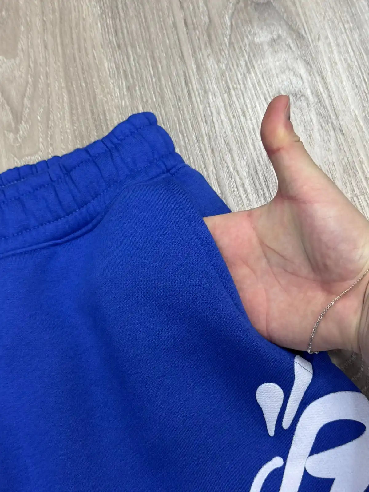 CONJUNTO SYNA WORLD + MOLETOM - AZUL