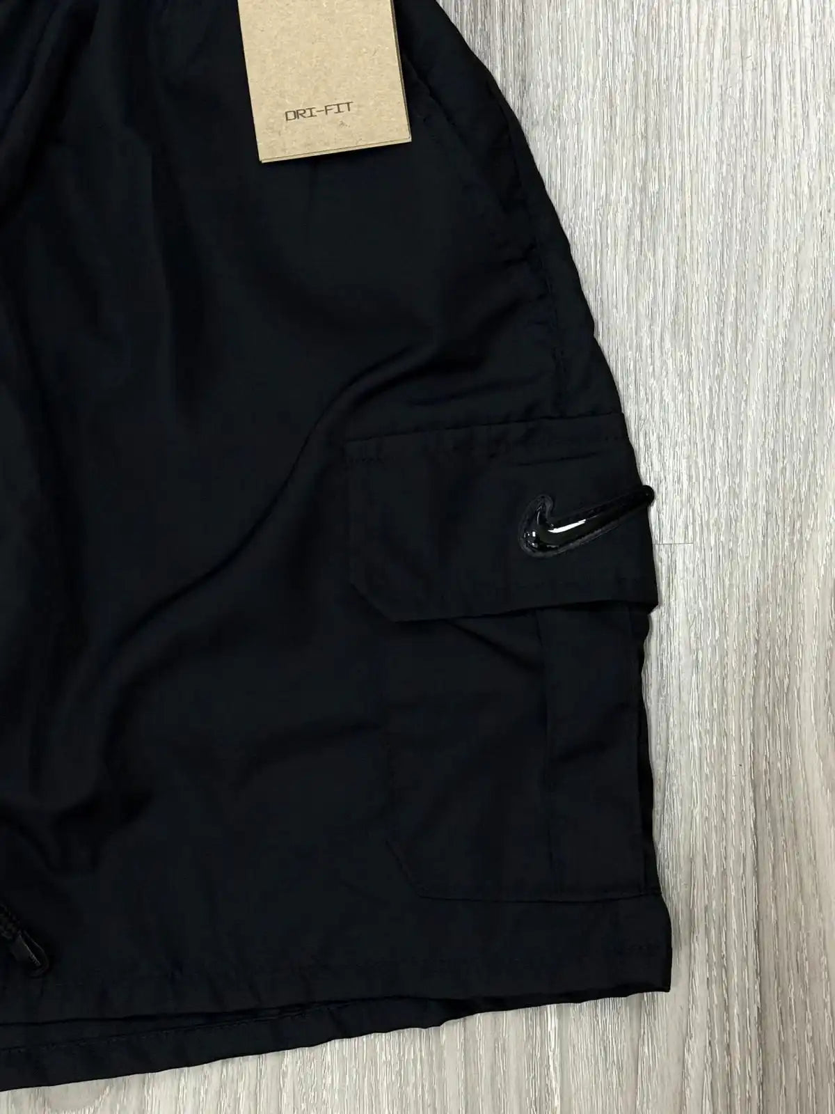 SHORTS TACTEL CARGO NK ESSENTIAL - PRETO