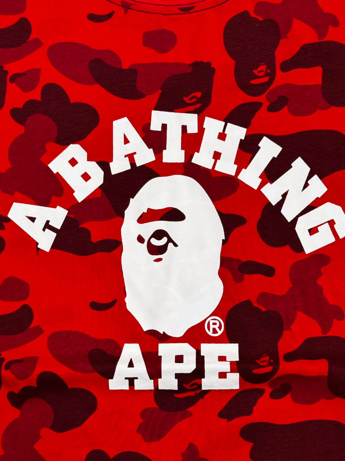 CAMISETA BAPE COLOR CAMO COLLEGE TEE