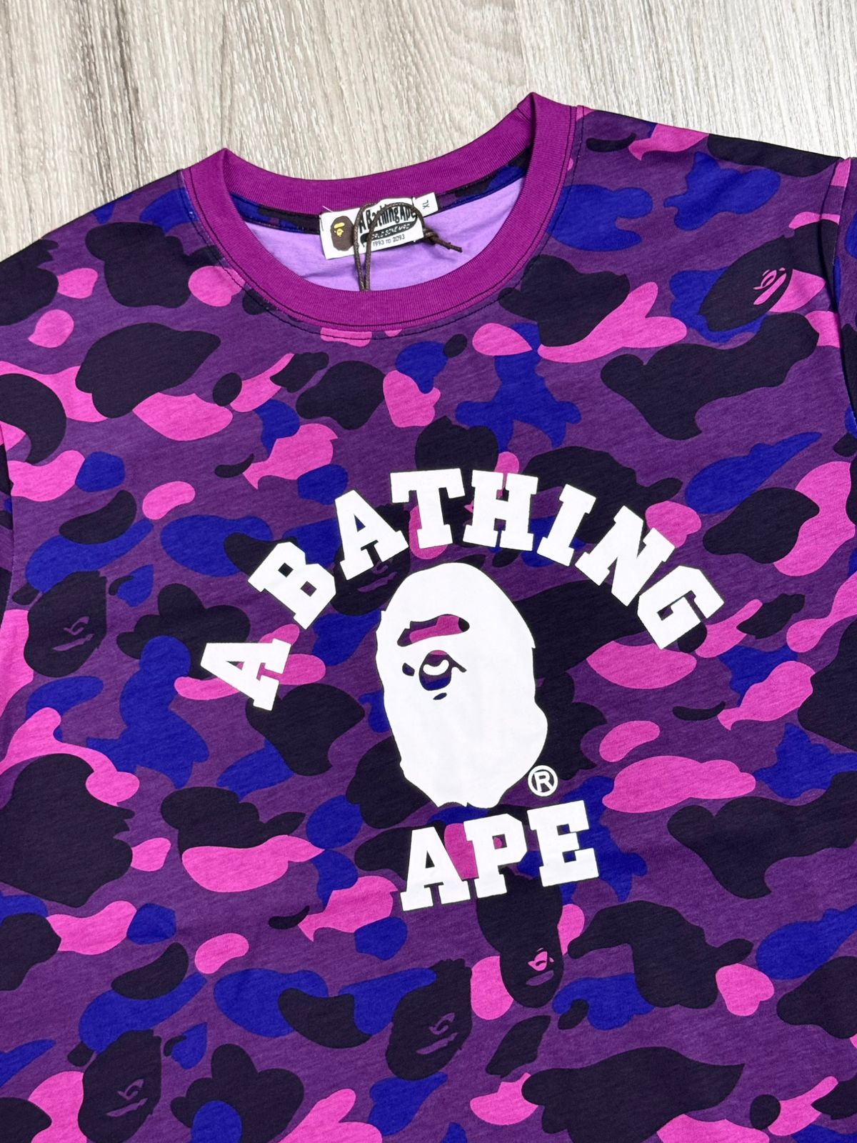CAMISETA BAPE COLOR CAMO COLLEGE TEE