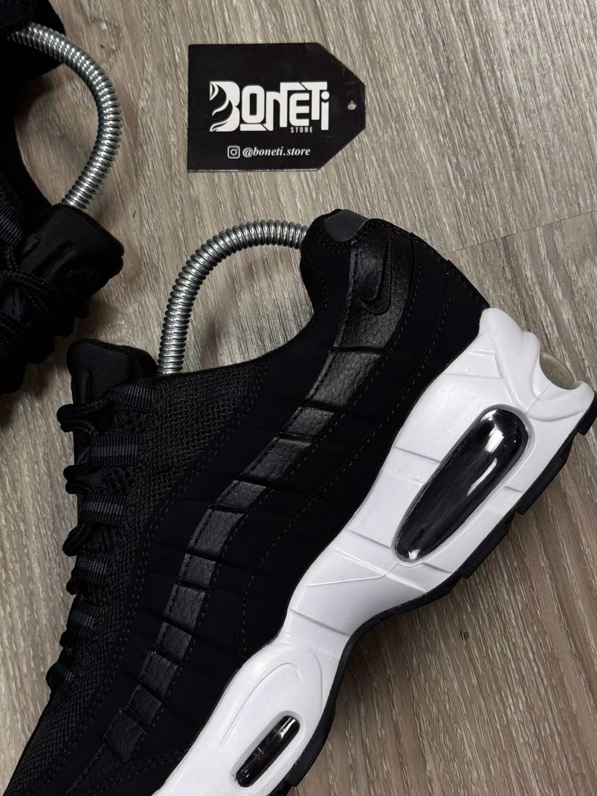 TÊNIS NK AIR MAX 95 - BLACK WHITE