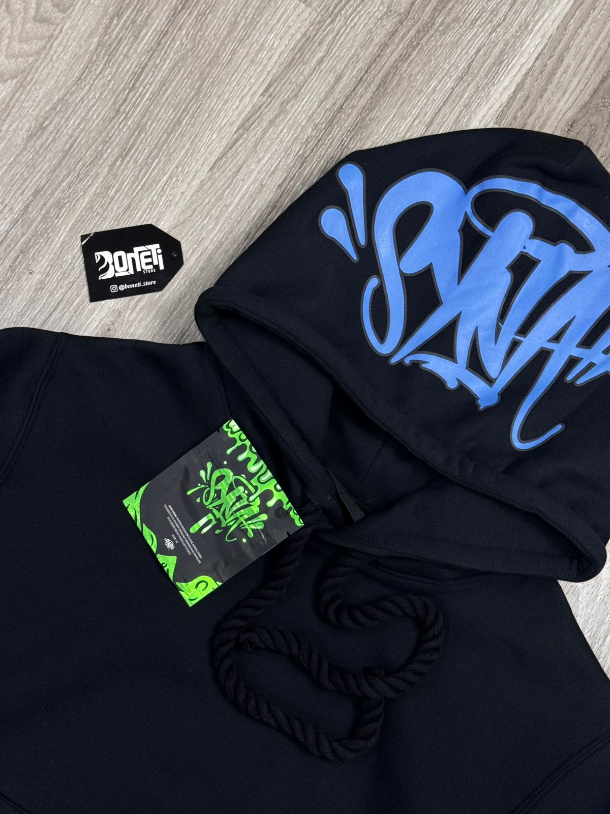 CONJUNTO SYNA WORLD WINTER MOLETOM - BLACK BLUE
