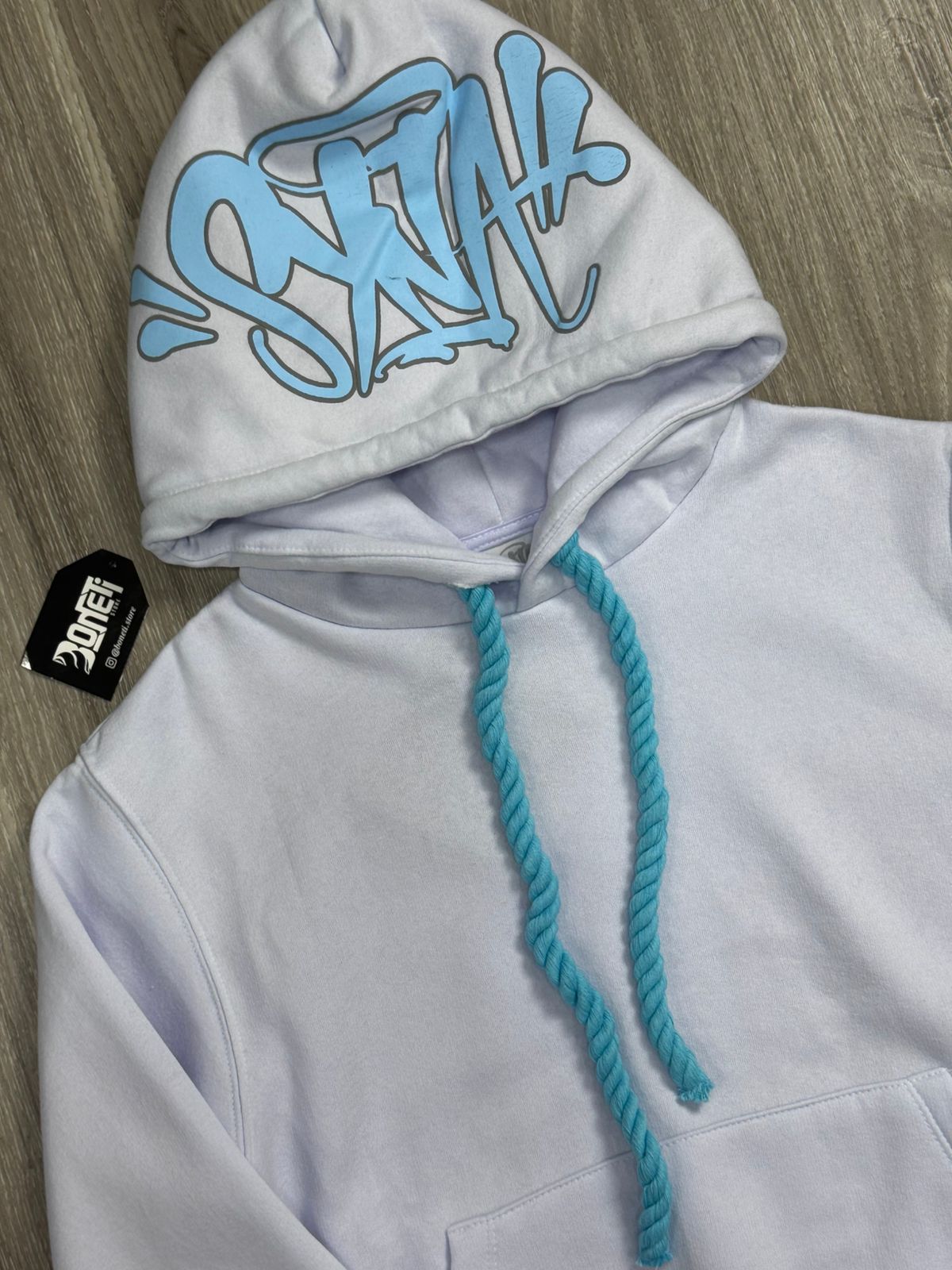 CONJUNTO SYNA WORLD WINTER MOLETOM - ICE BLUE