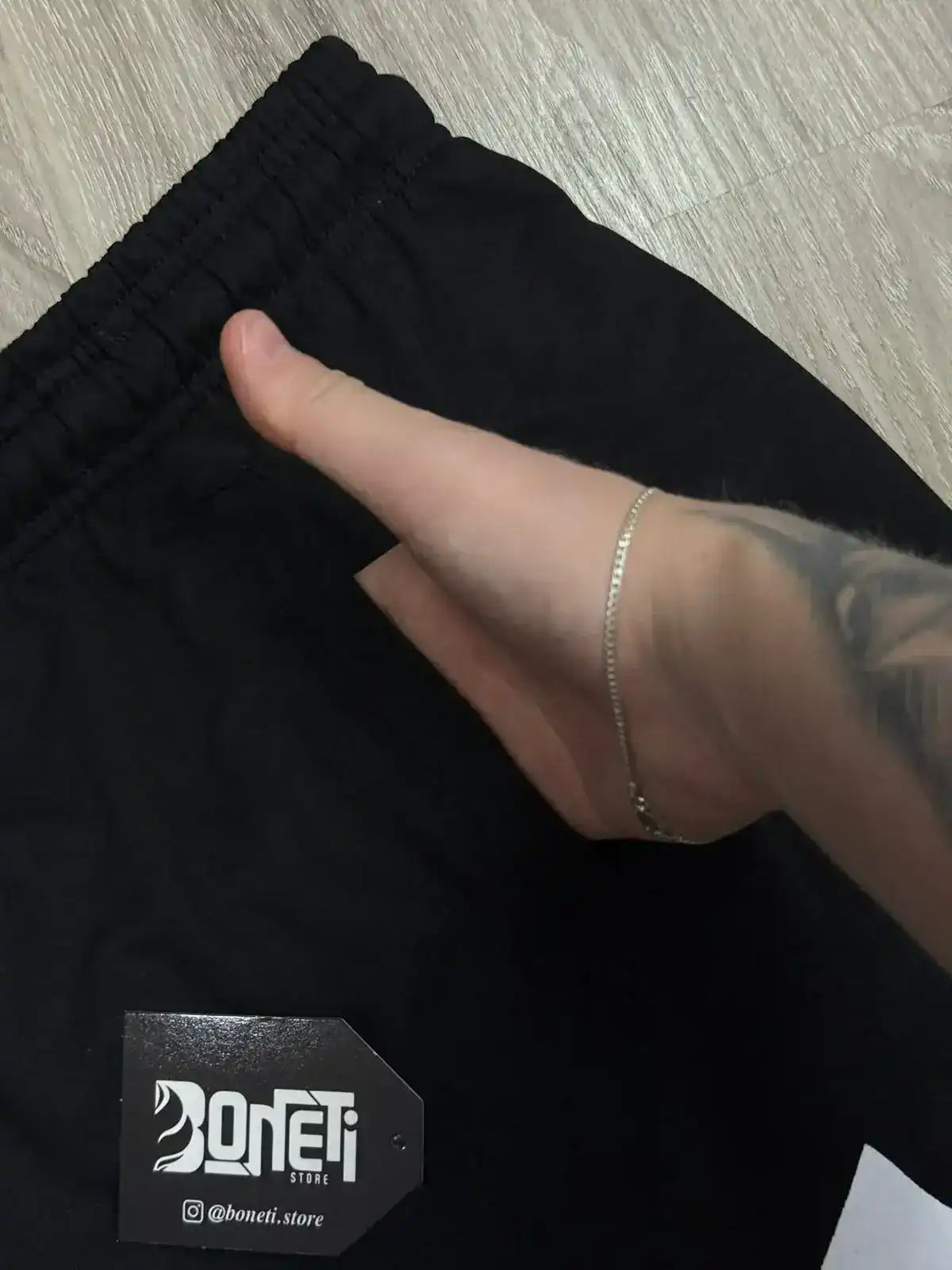 SHORTS MOLETOM ADD BASKETBALL - PRETO