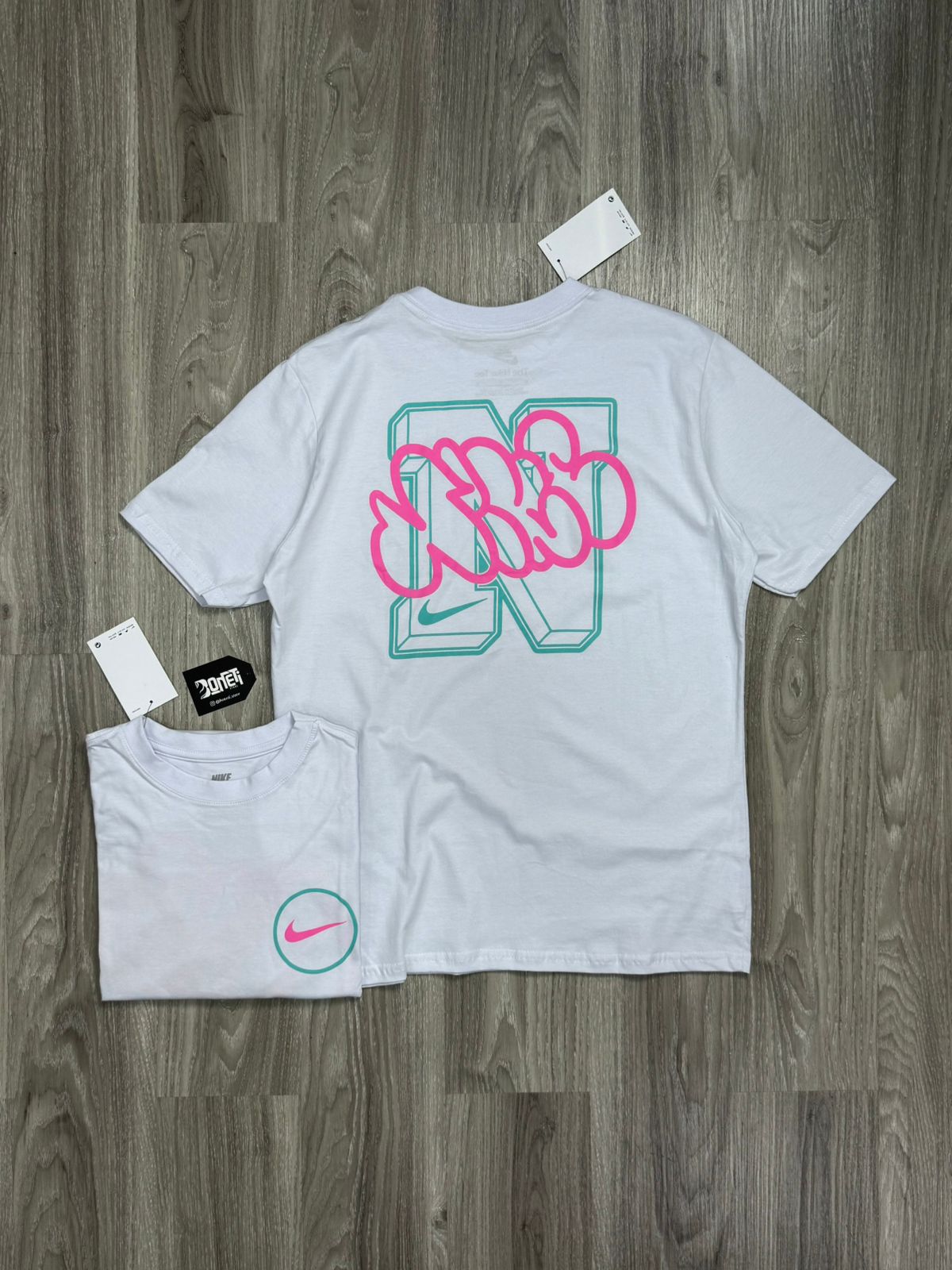 CAMISETA NK CIRCLE - BRANCA