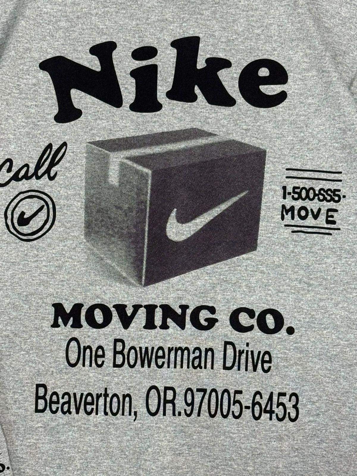CAMISETA OVERSIZED NK MOVING CO - CINZA