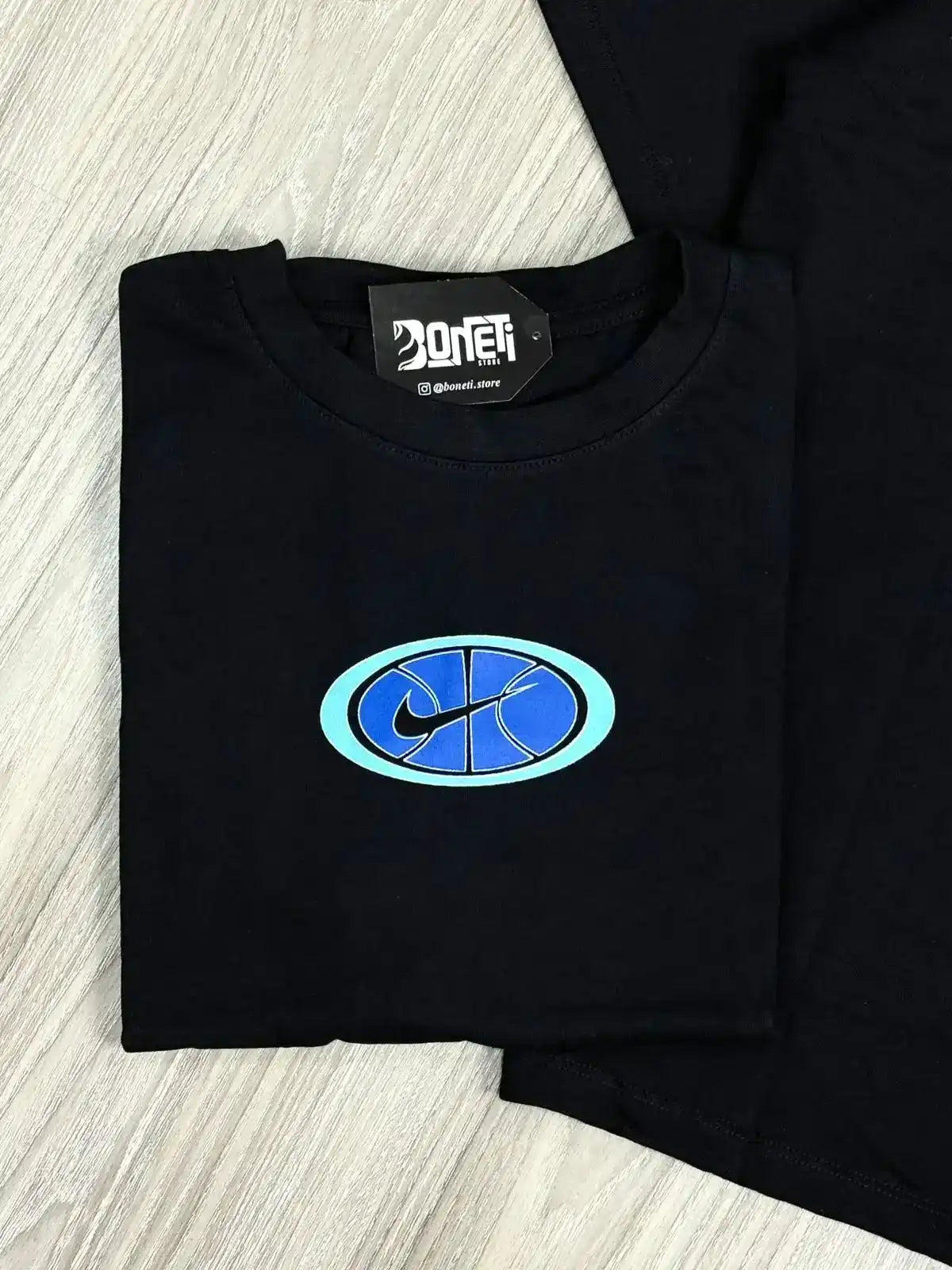 CAMISETA OVERSIZED NK ARGON - PRETA