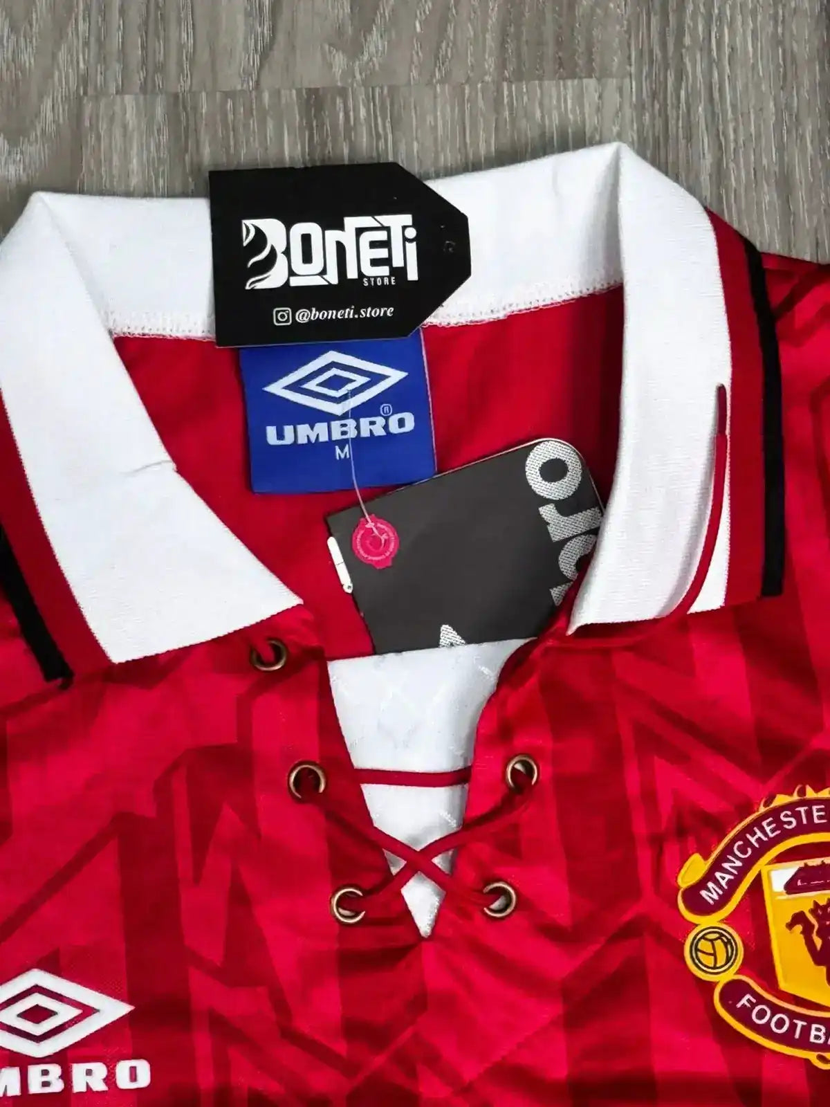 CAMISA RETRÔ MANCHESTER UNITED 93/94 - VERMELHA