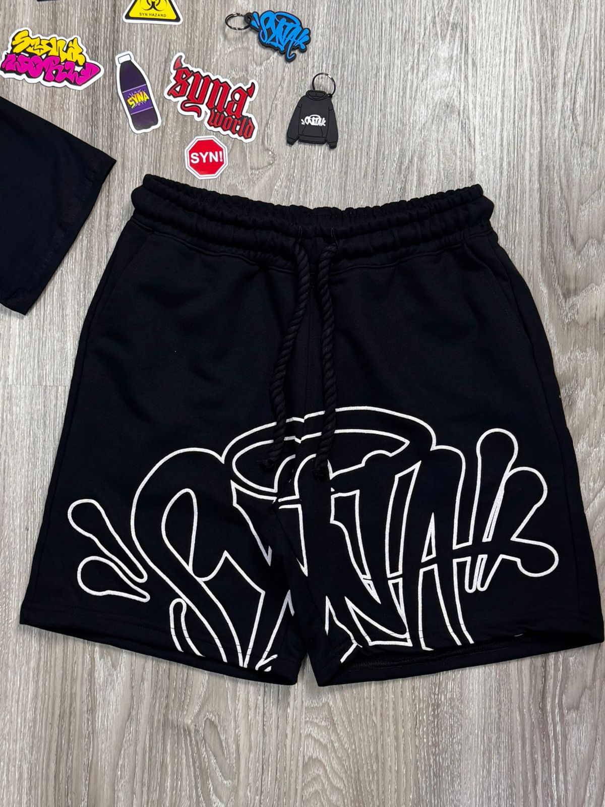CONJUNTO SYNA WORLD SUMMER - BLACK WHITE