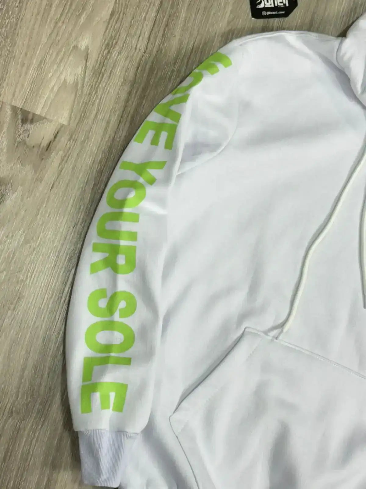 MOLETOM CANGURU NK WORLD TOUR - BRANCO