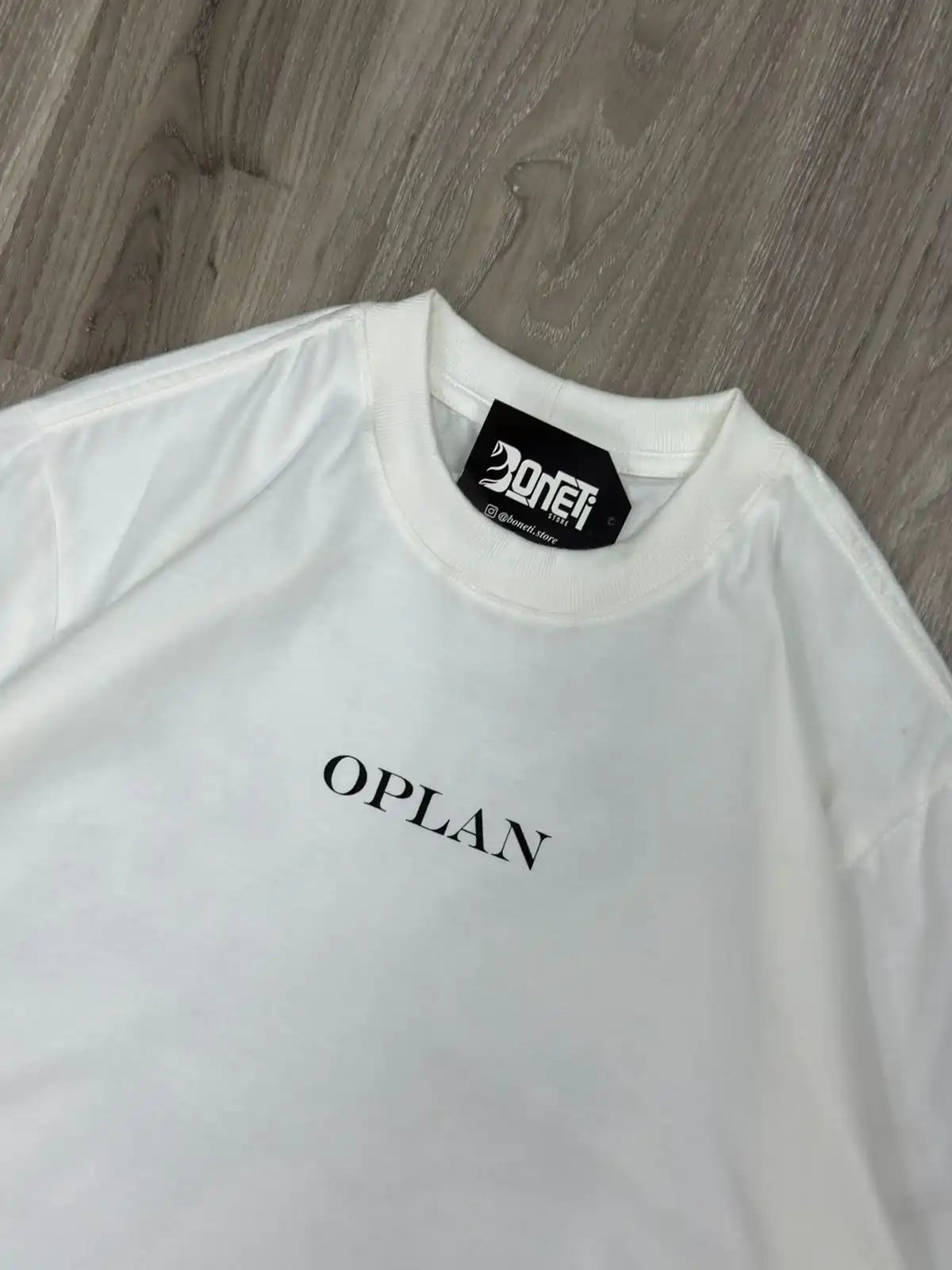CAMISETA OVERSIZED OPLAN SAINT CLUB - OFFWHITE