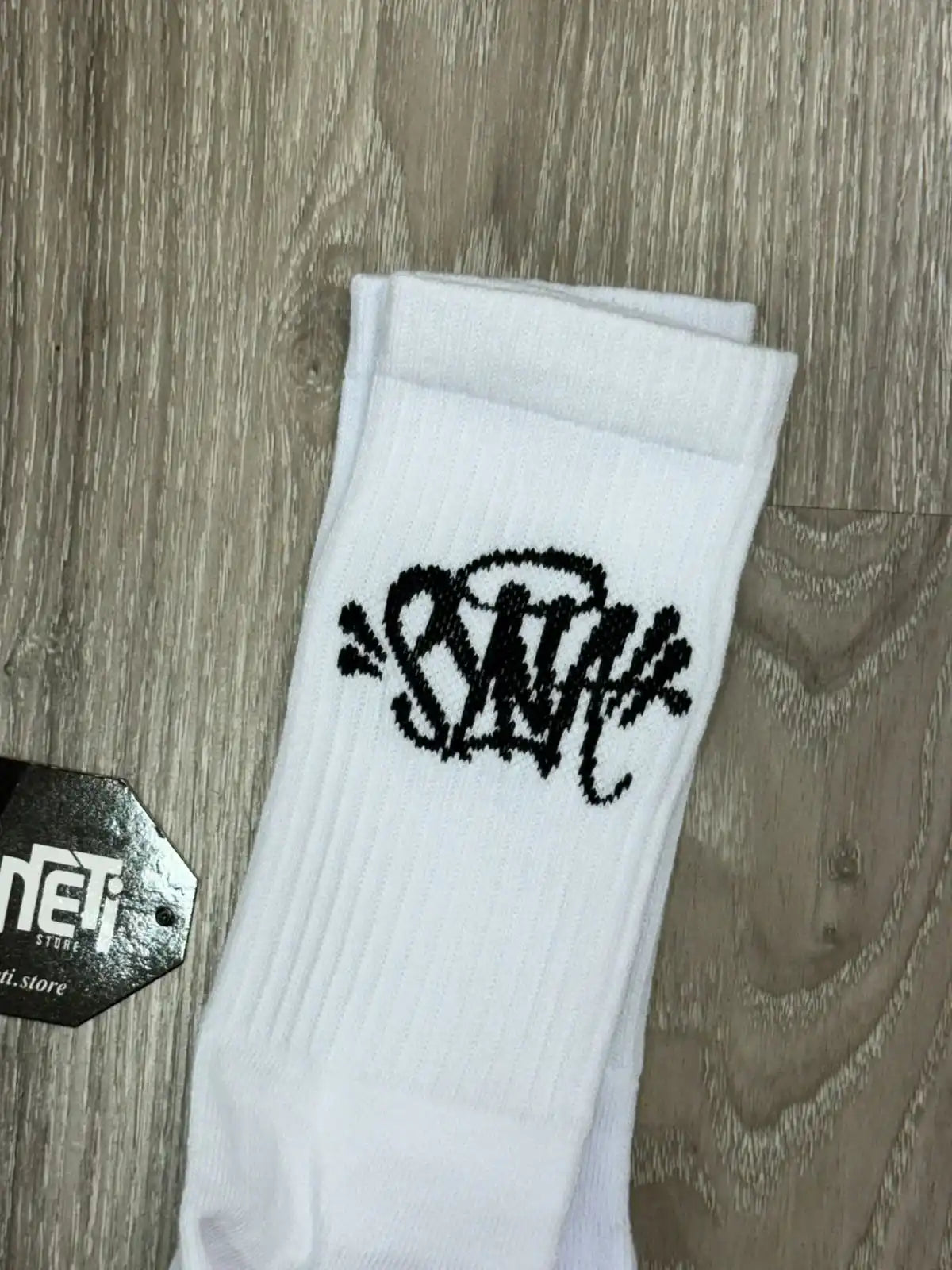 MEIA CANO ALTO SYNA WORLD - BRANCA