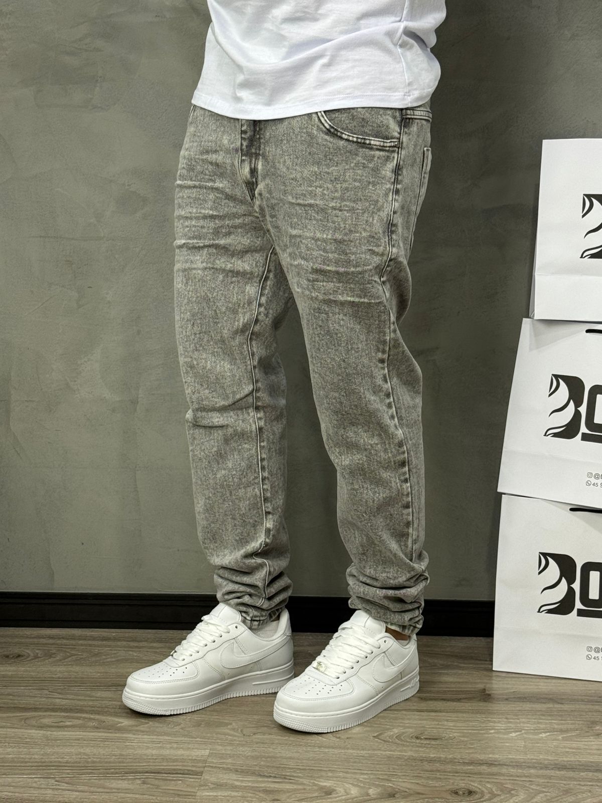 CALÇA JEANS SKINNY ESTONADA JAY JONES - 8478