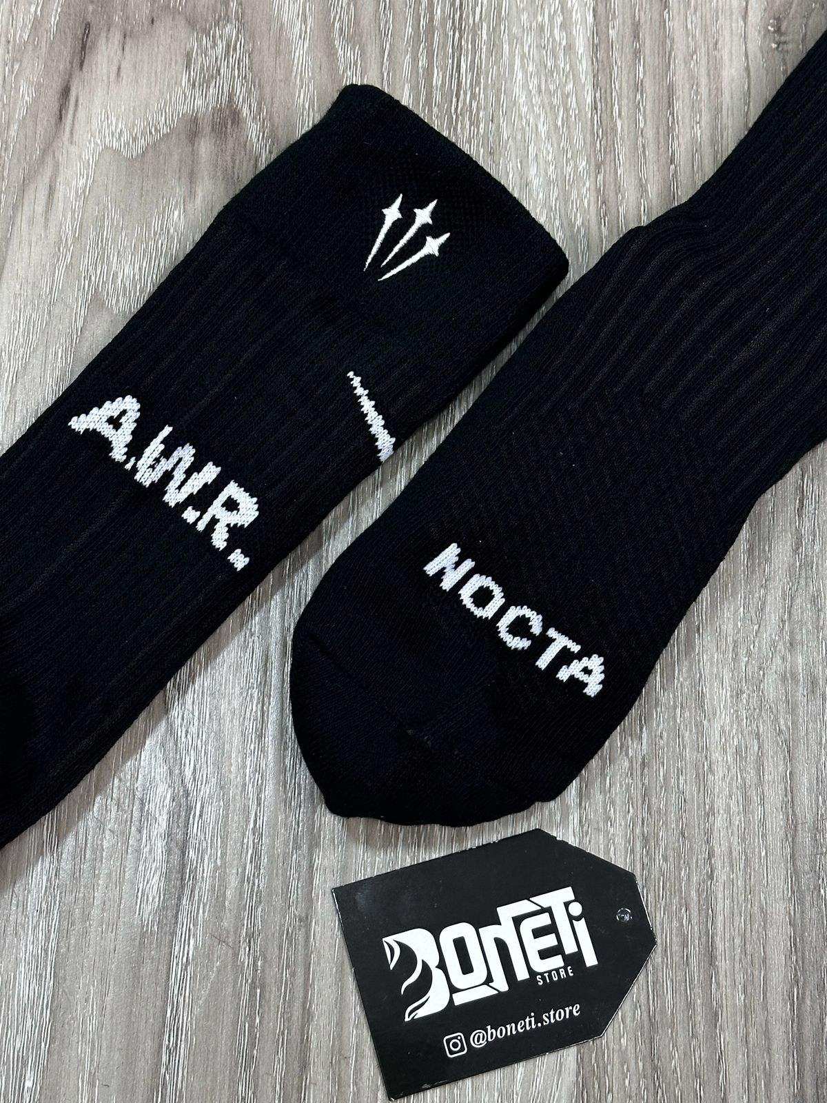 MEIA CANO ALTO NK X NOCTA - PRETA E BRANCA