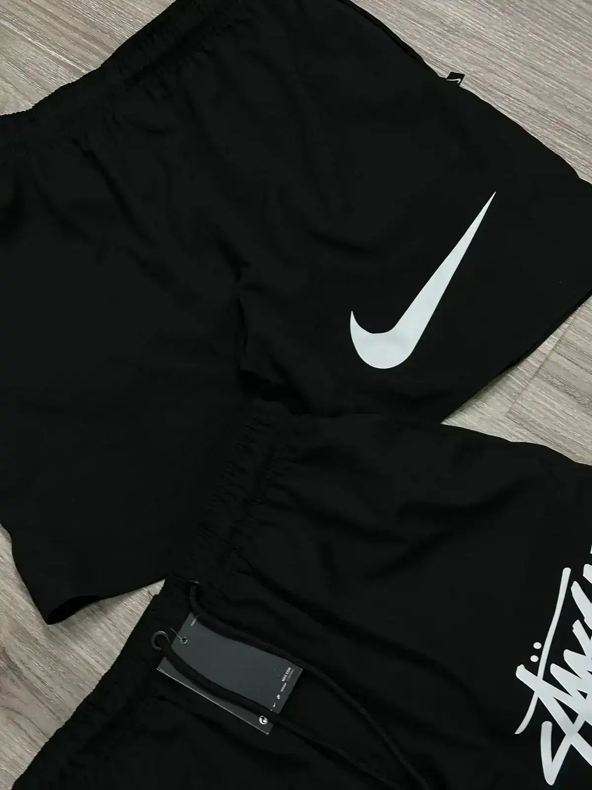 SHORTS TACTEL NK X STUSSY - PRETO