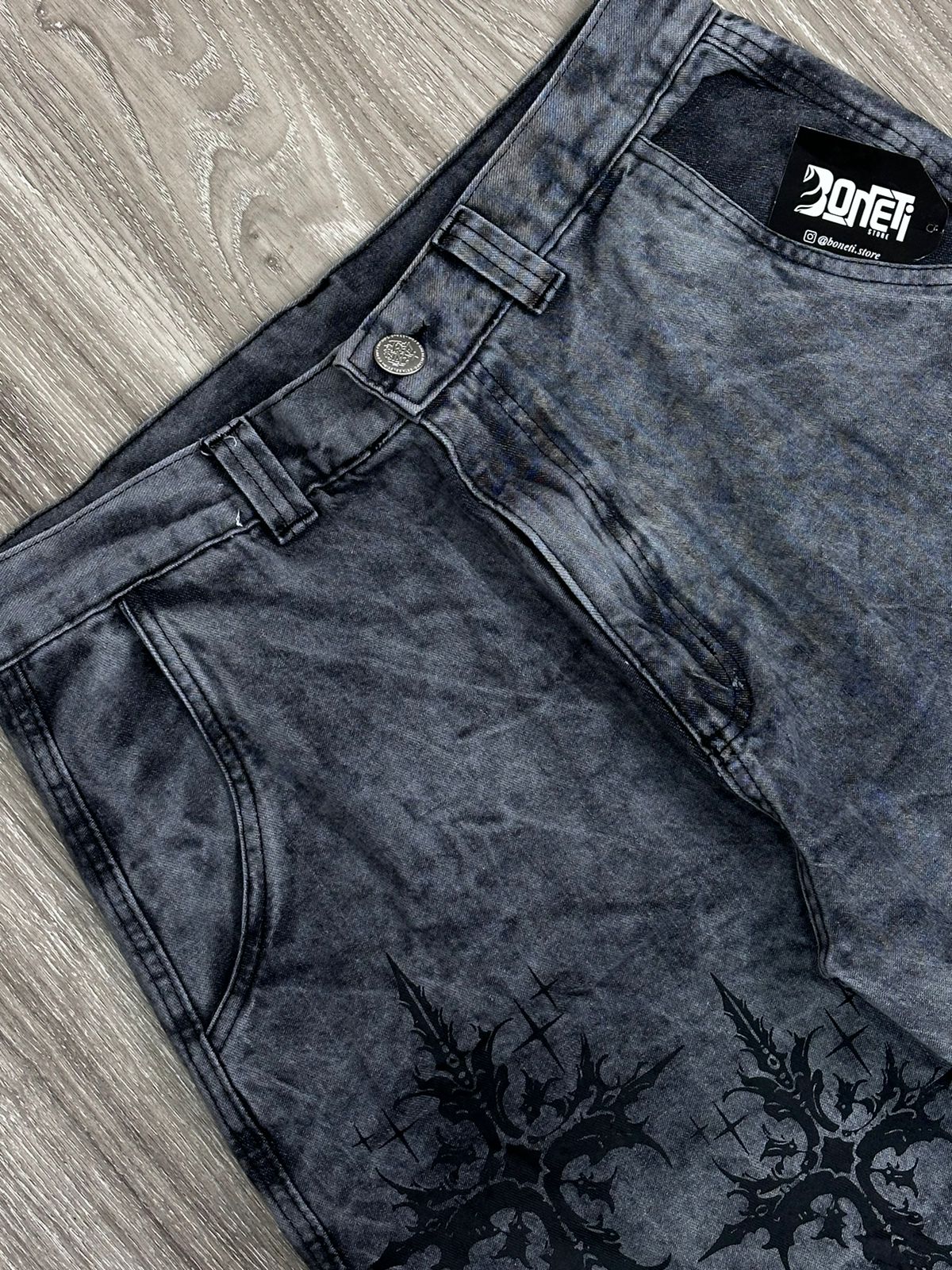 SHORTS JEANS ESTONADO CRUZ TRIP - 035