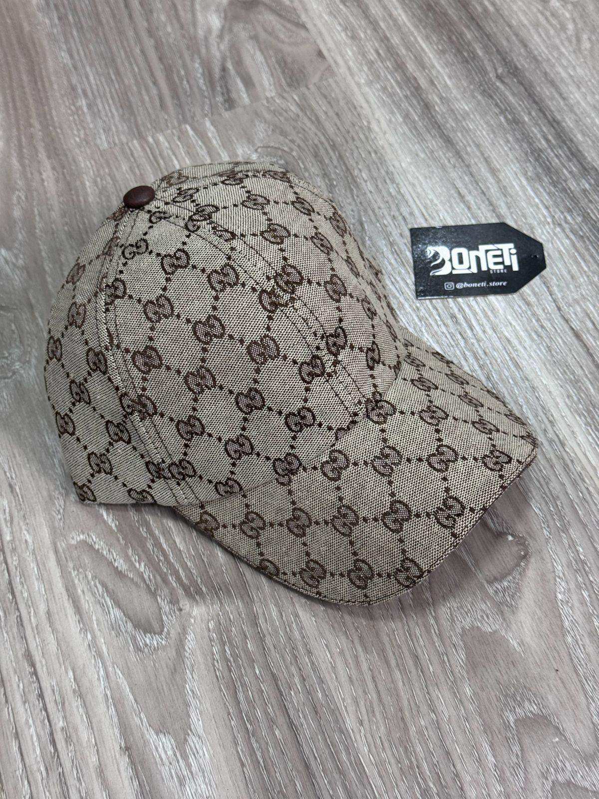 BONÉ GC BASIC MONOGRAMADO - MARROM