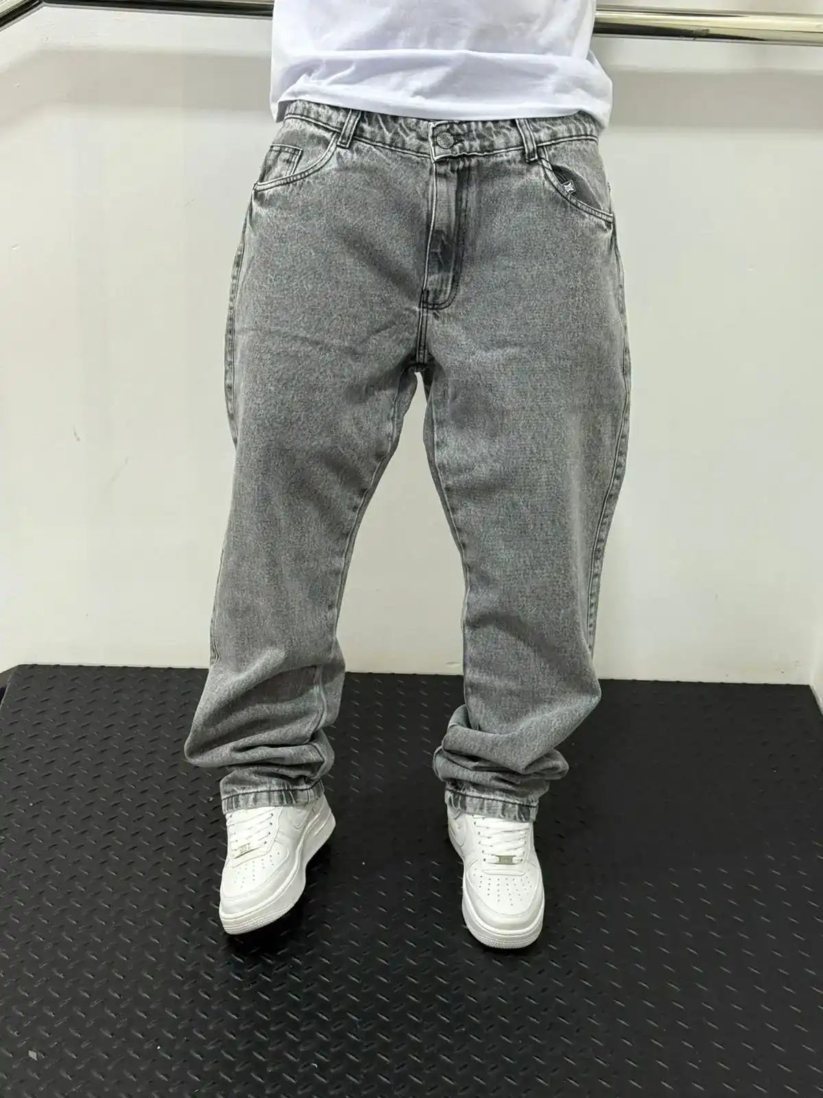 CALÇA JEANS RETA ESTONADA PRESENCE - 7569