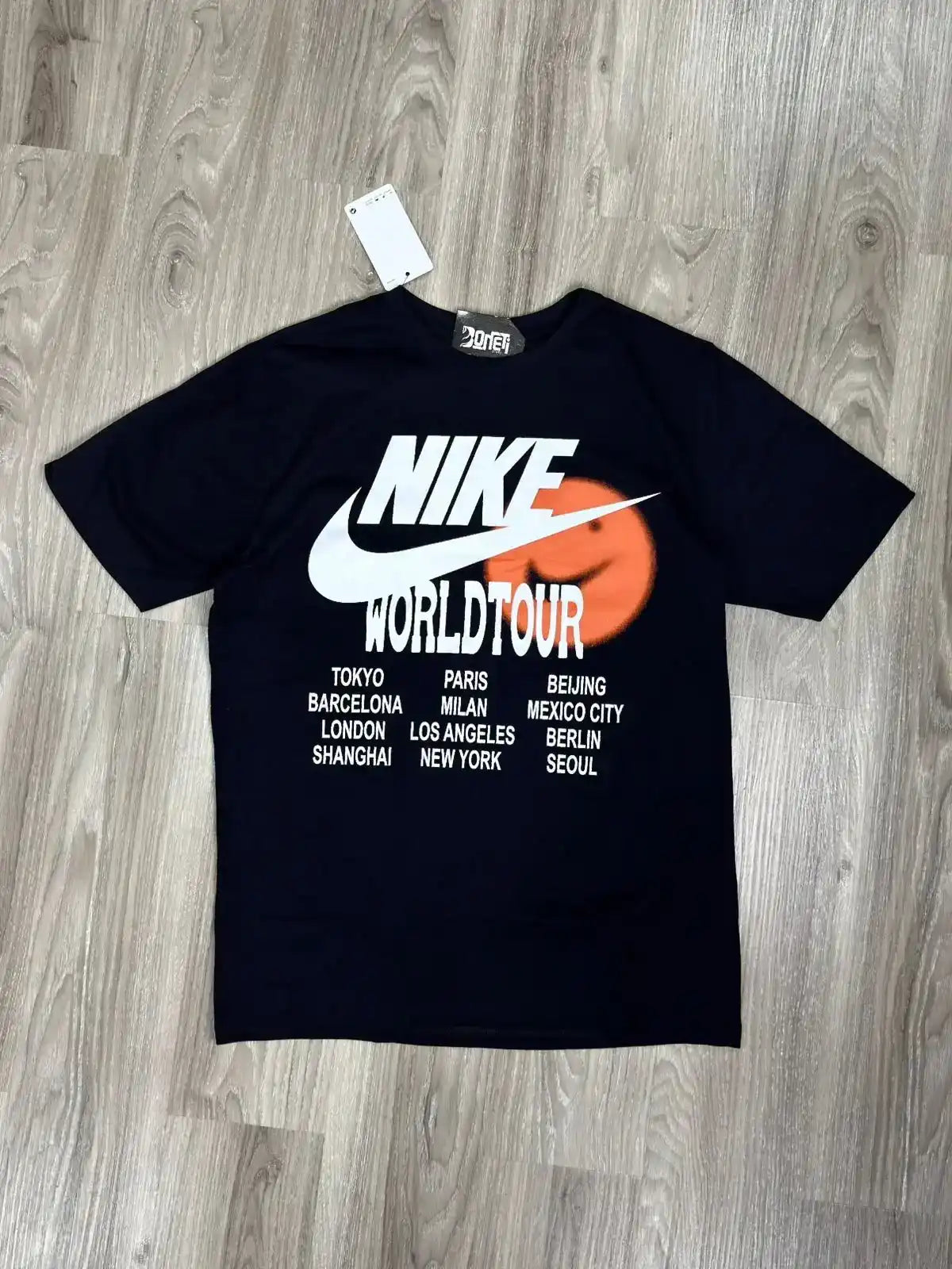 CAMISETA NK WORLD TOUR 2.0 - PRETA