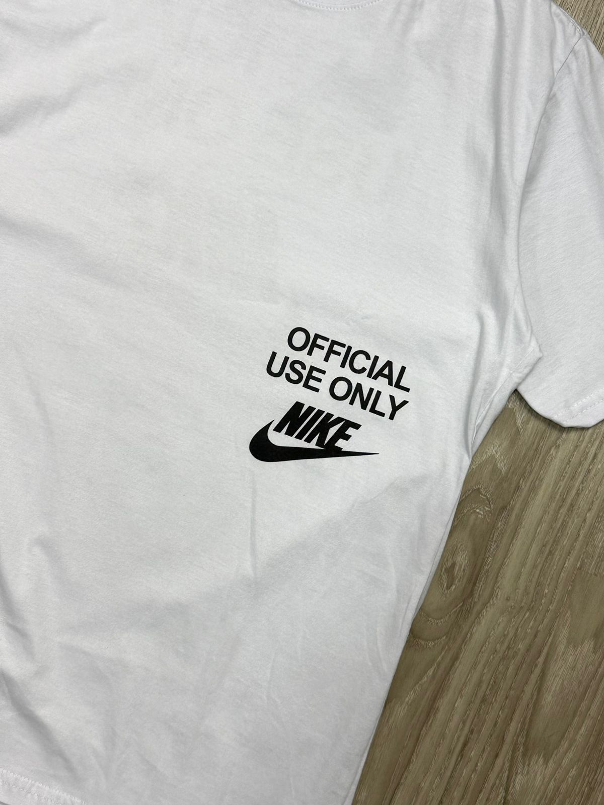 CAMISETA NK USE ONLY - BRANCA