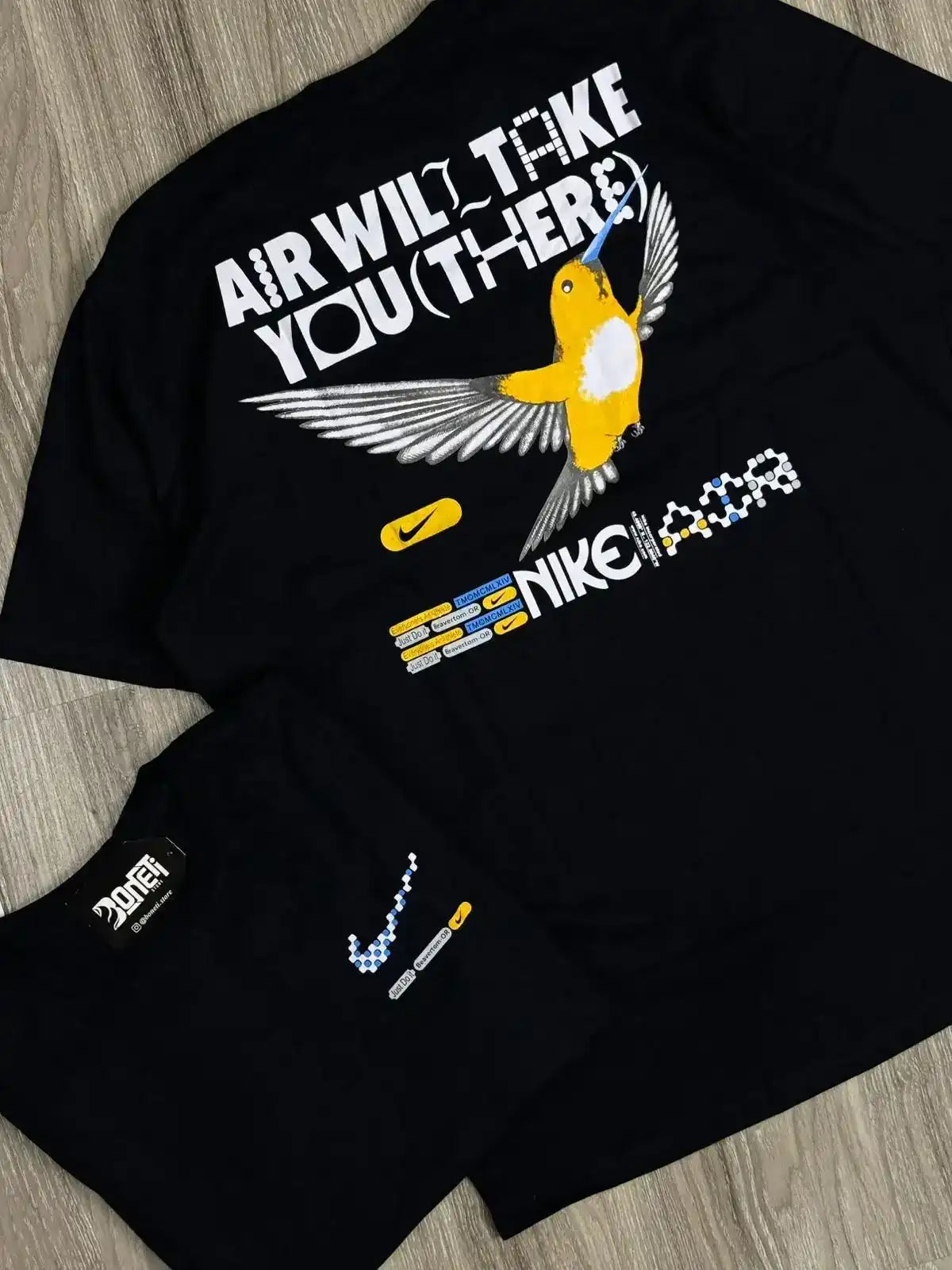 CAMISETA NK AIR BEAVERTON - PRETA