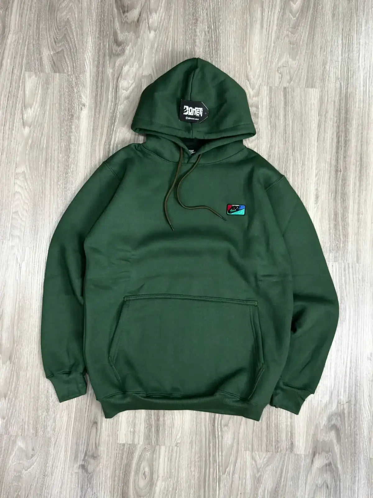 MOLETOM CANGURU NK PATCH NINO - VERDE