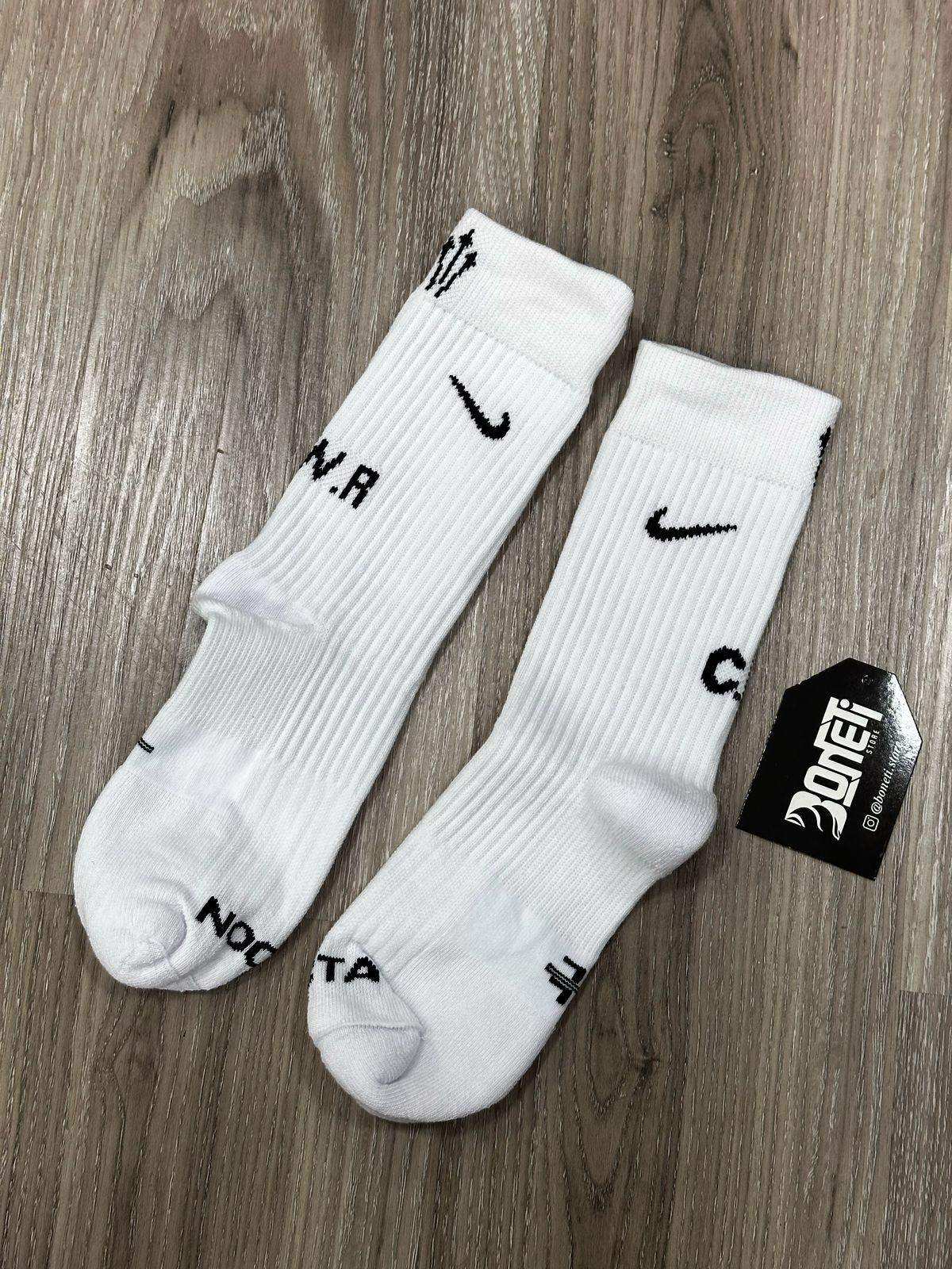 MEIA CANO ALTO NK X NOCTA - BRANCA