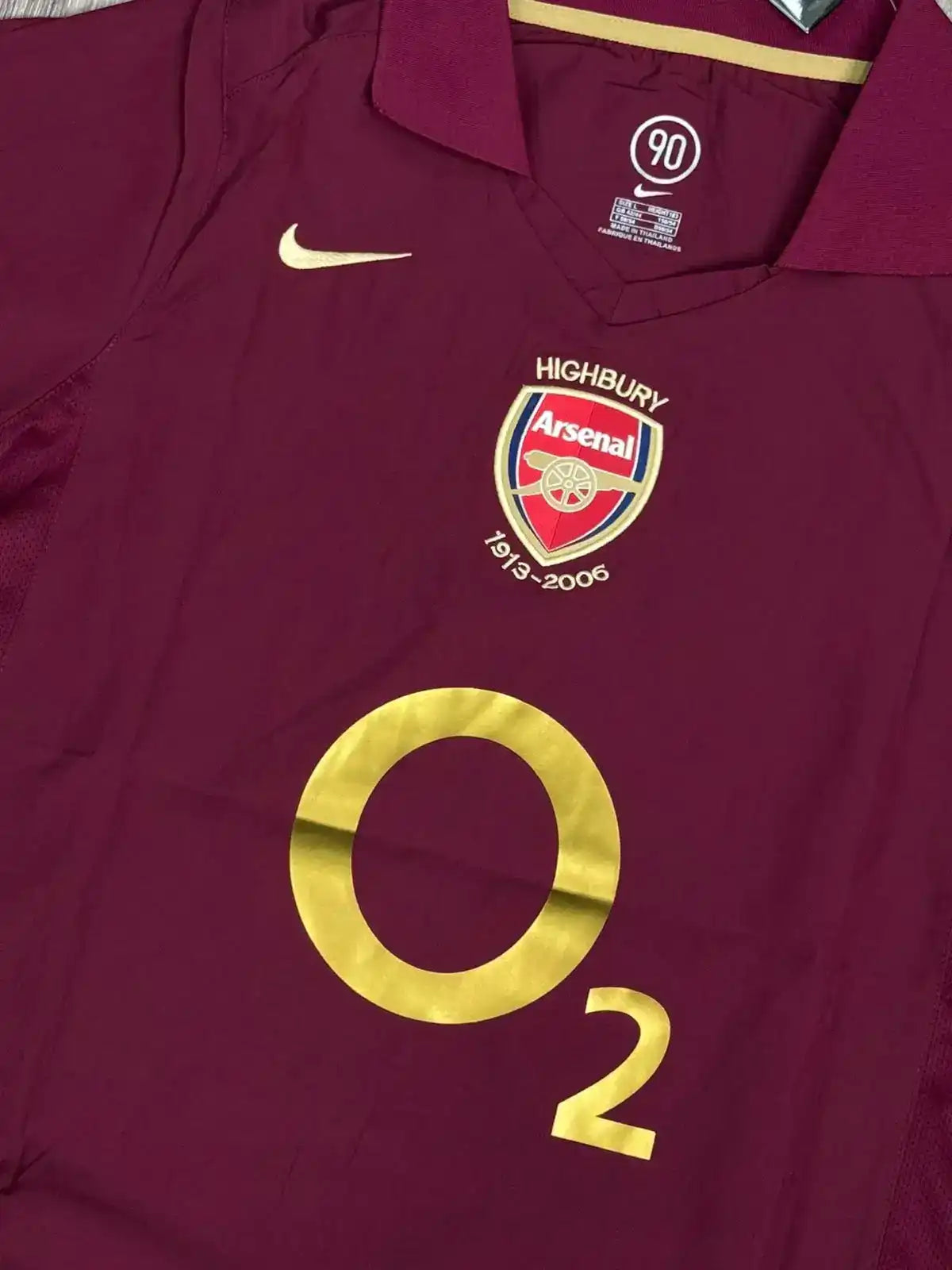 CAMISA RETRÔ ARSENAL 05/06 - HENRY