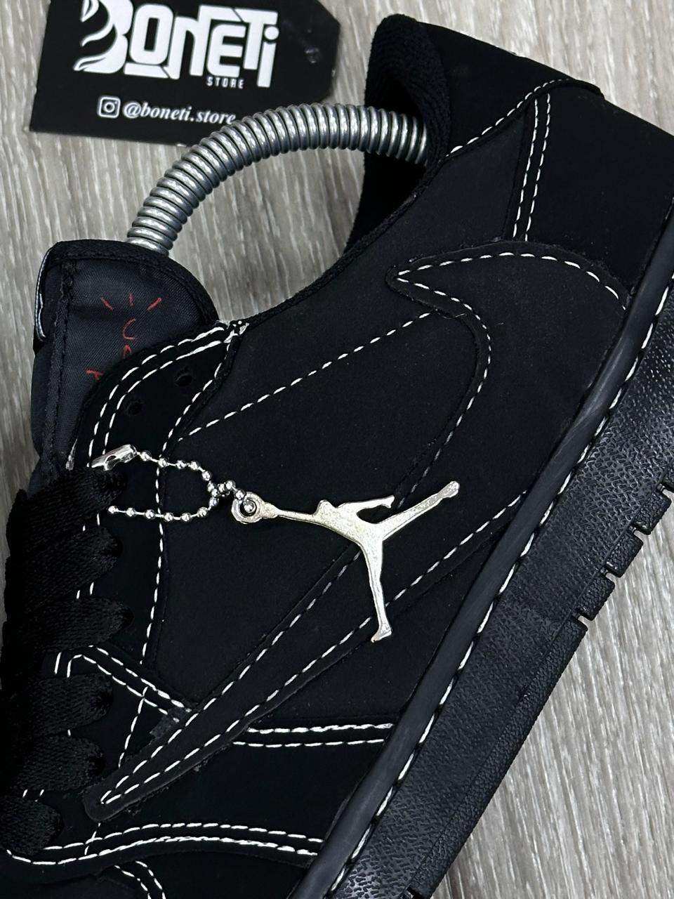 TÊNIS NK JORDAN 1 X TRAVIS BLACK PHANTOM