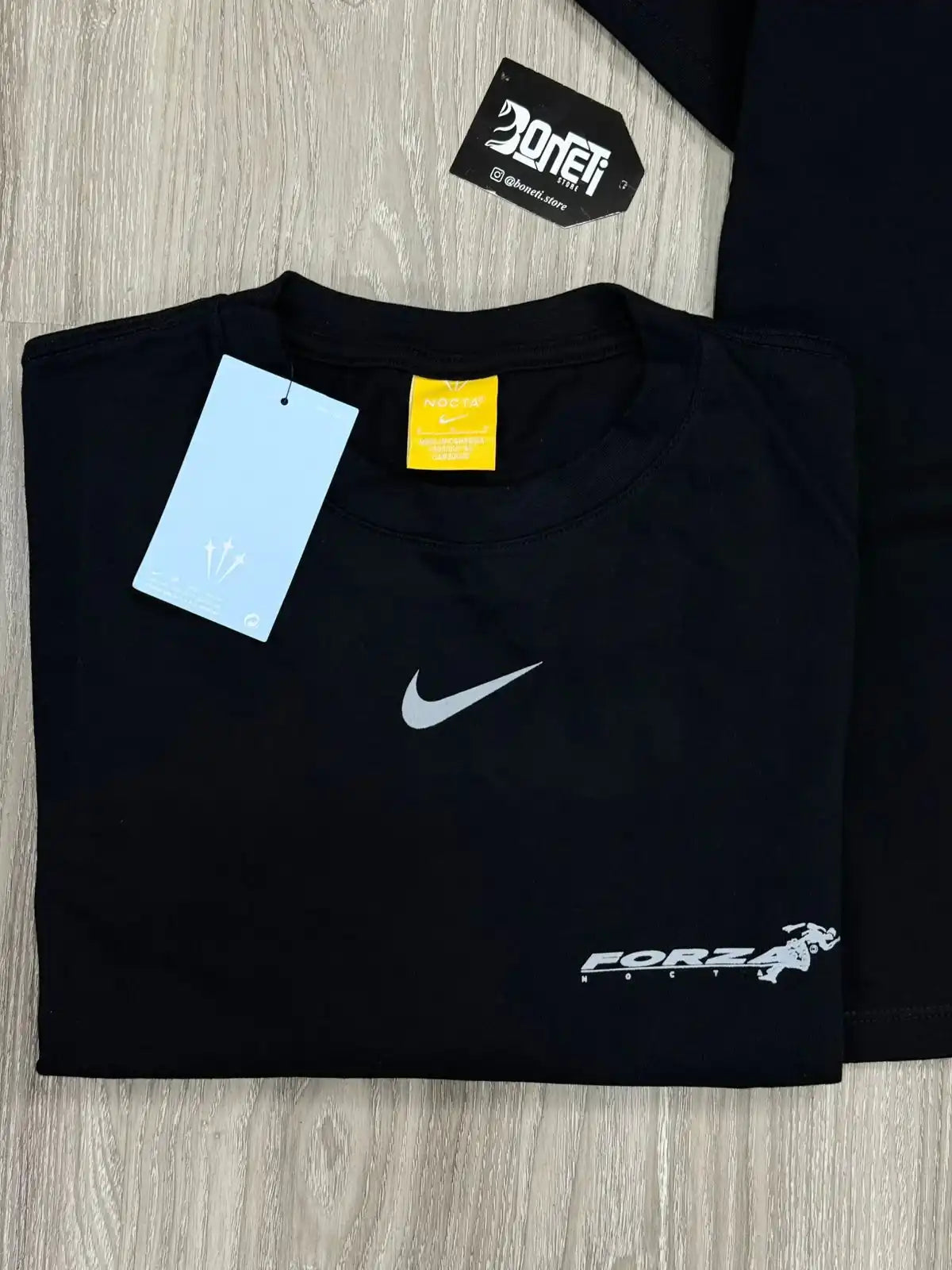 CAMISETA OVERSIZED NK X FORZA NOCTA - PRETA