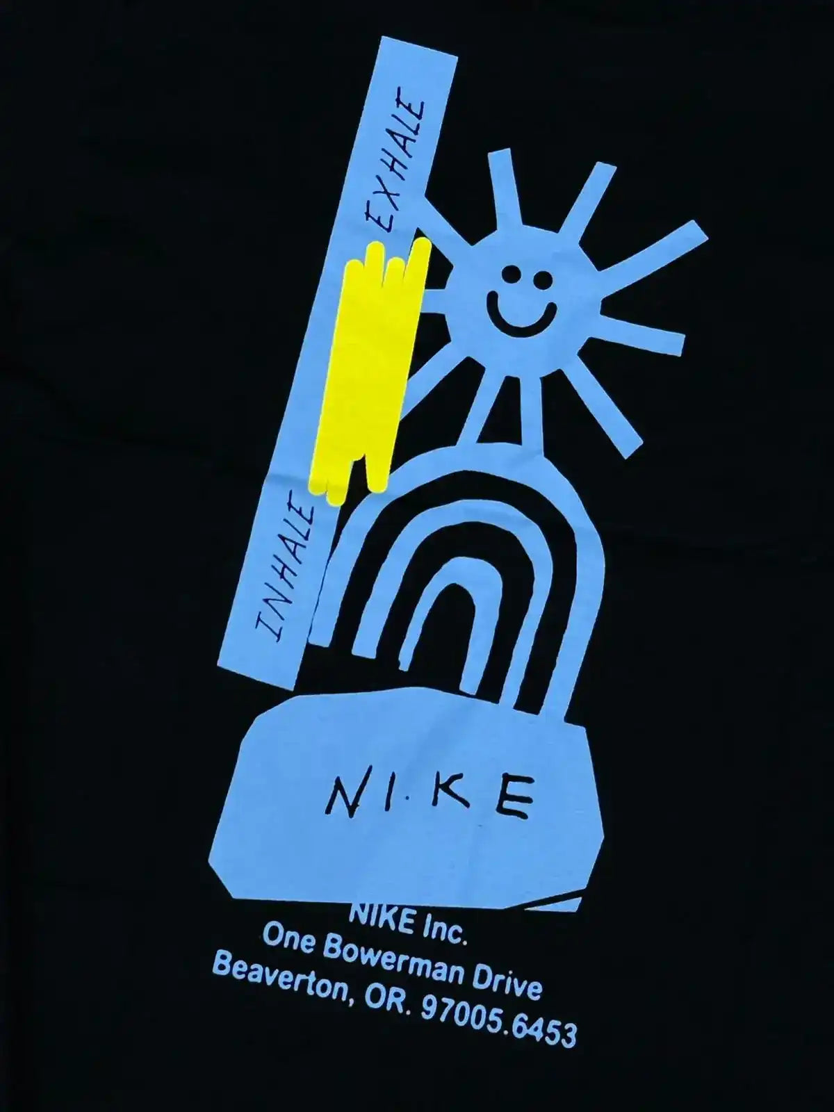 CAMISETA NK IN HALE - PRETA