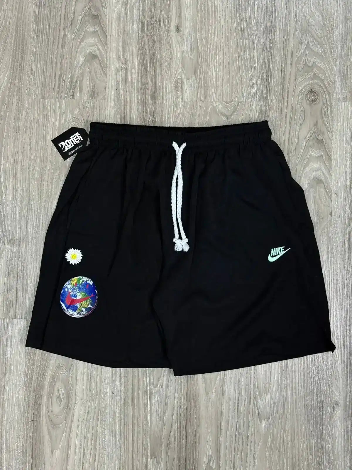 SHORTS TACTEL NK HAVE A NK DAY - PRETO